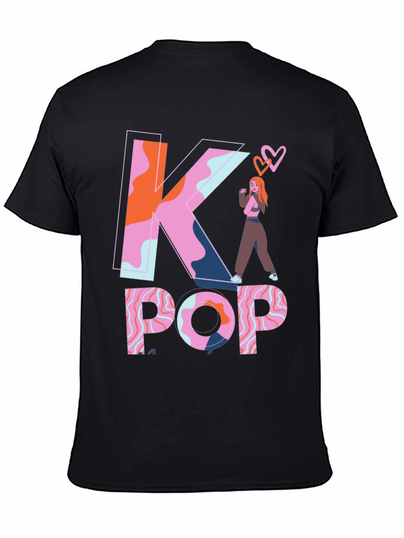 K-Pop Inspired Graphic Tee - Trendy & Unique
