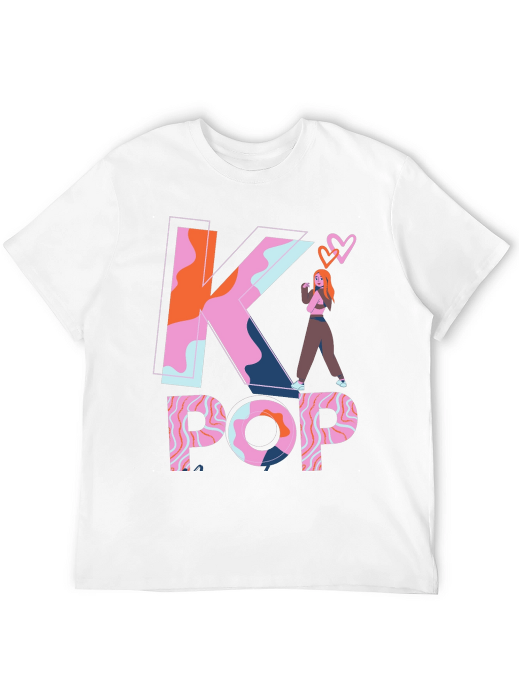 K-Pop Inspired Graphic Tee - Trendy & Unique
