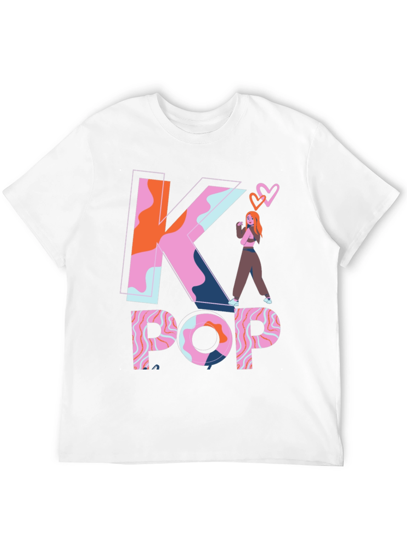 K-Pop Inspired Graphic Tee - Trendy & Unique