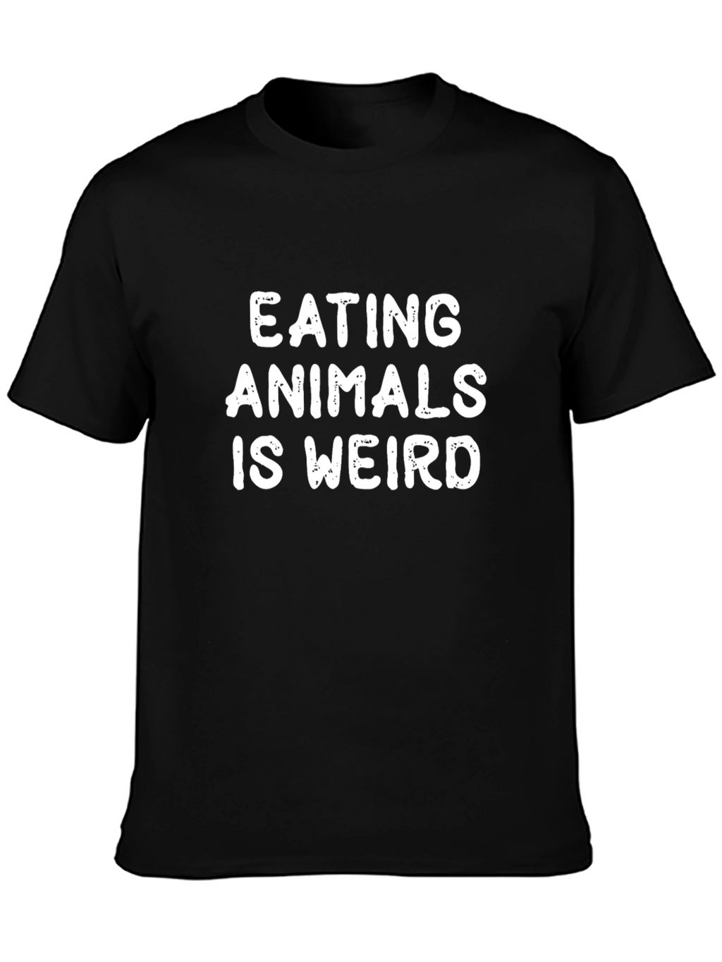 Eating Animals Is Weird Graphic Tee - Vegan T-Shirt