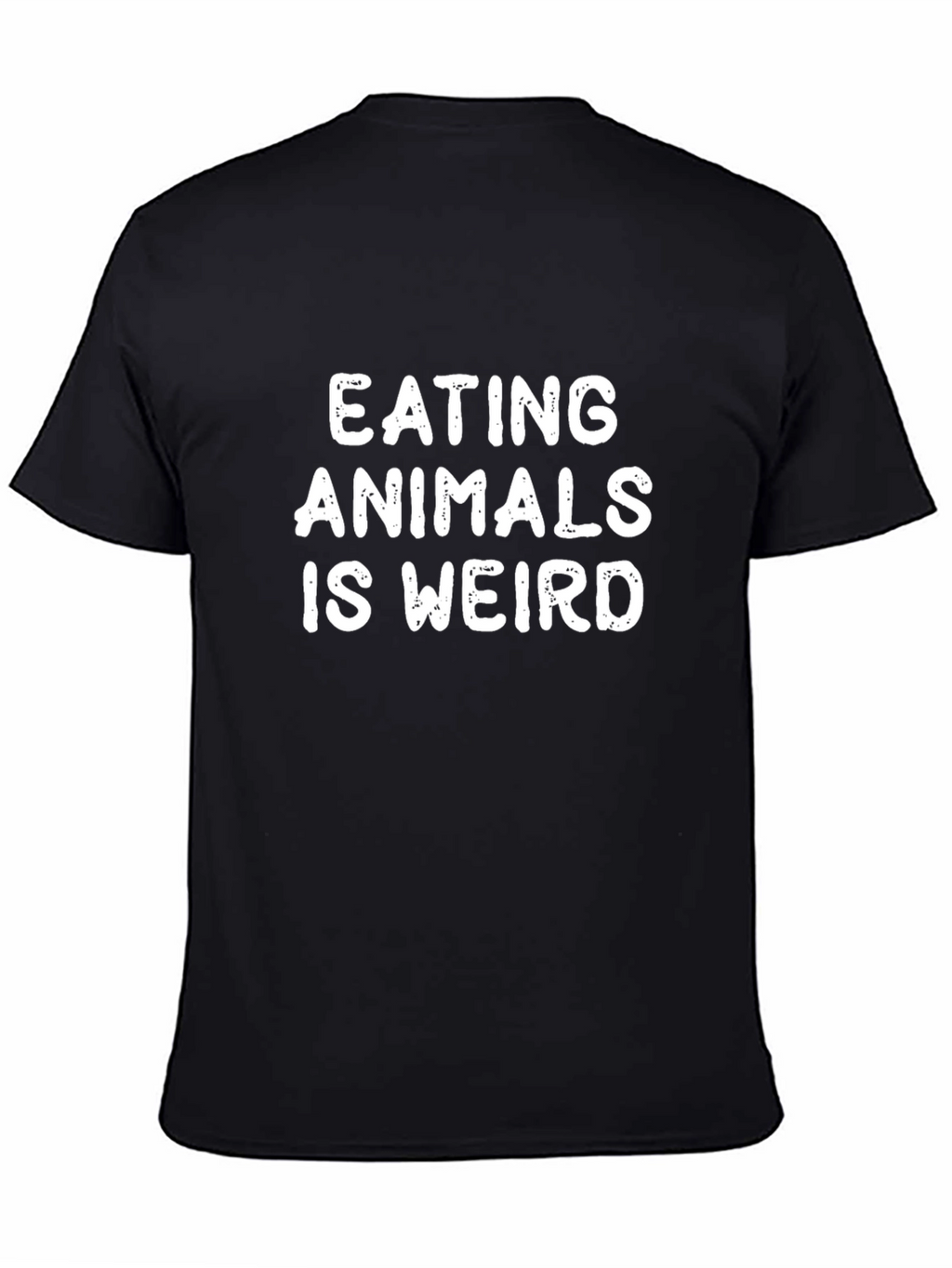 Eating Animals Is Weird Graphic Tee - Vegan T-Shirt