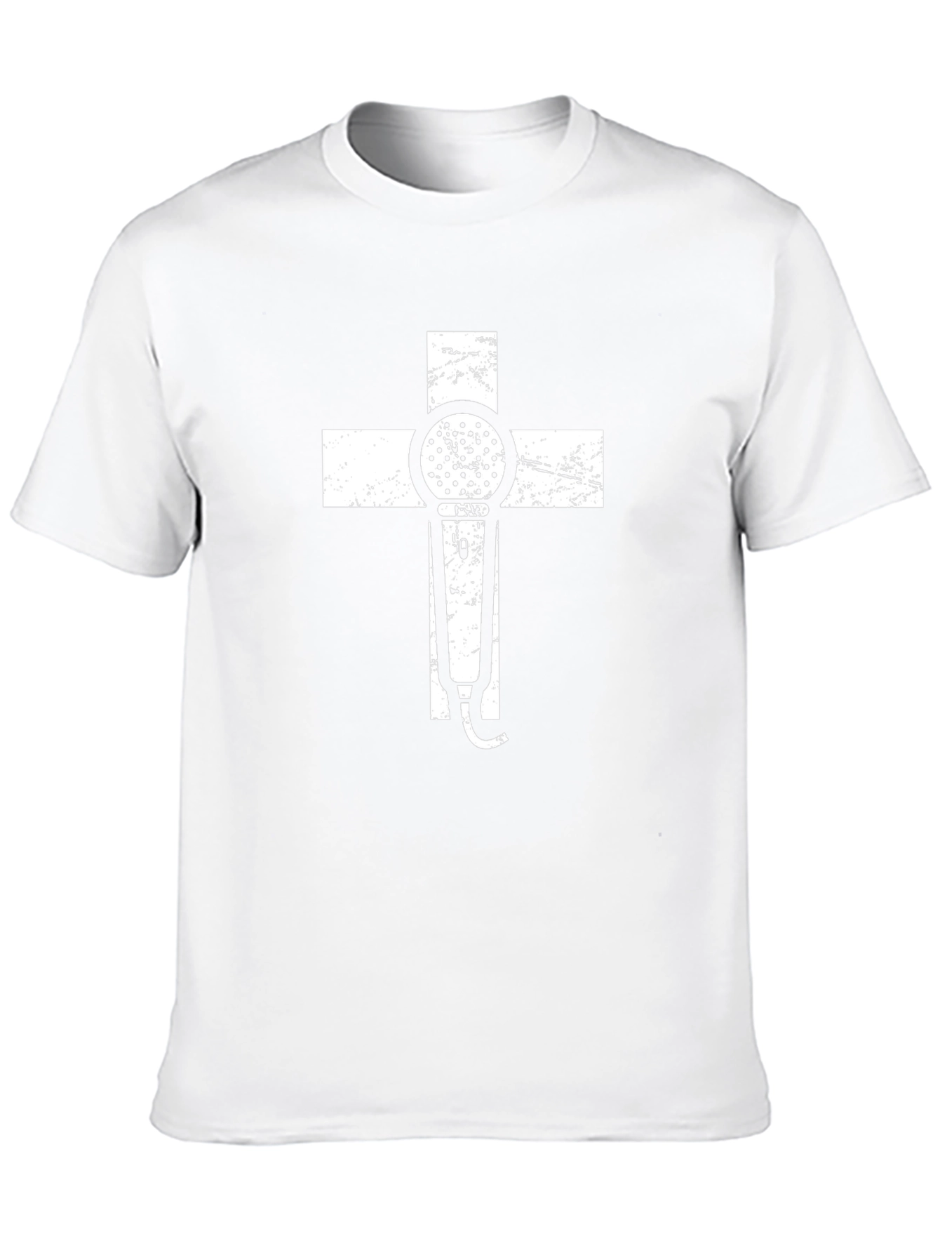 Microphone Cross Graphic Tee