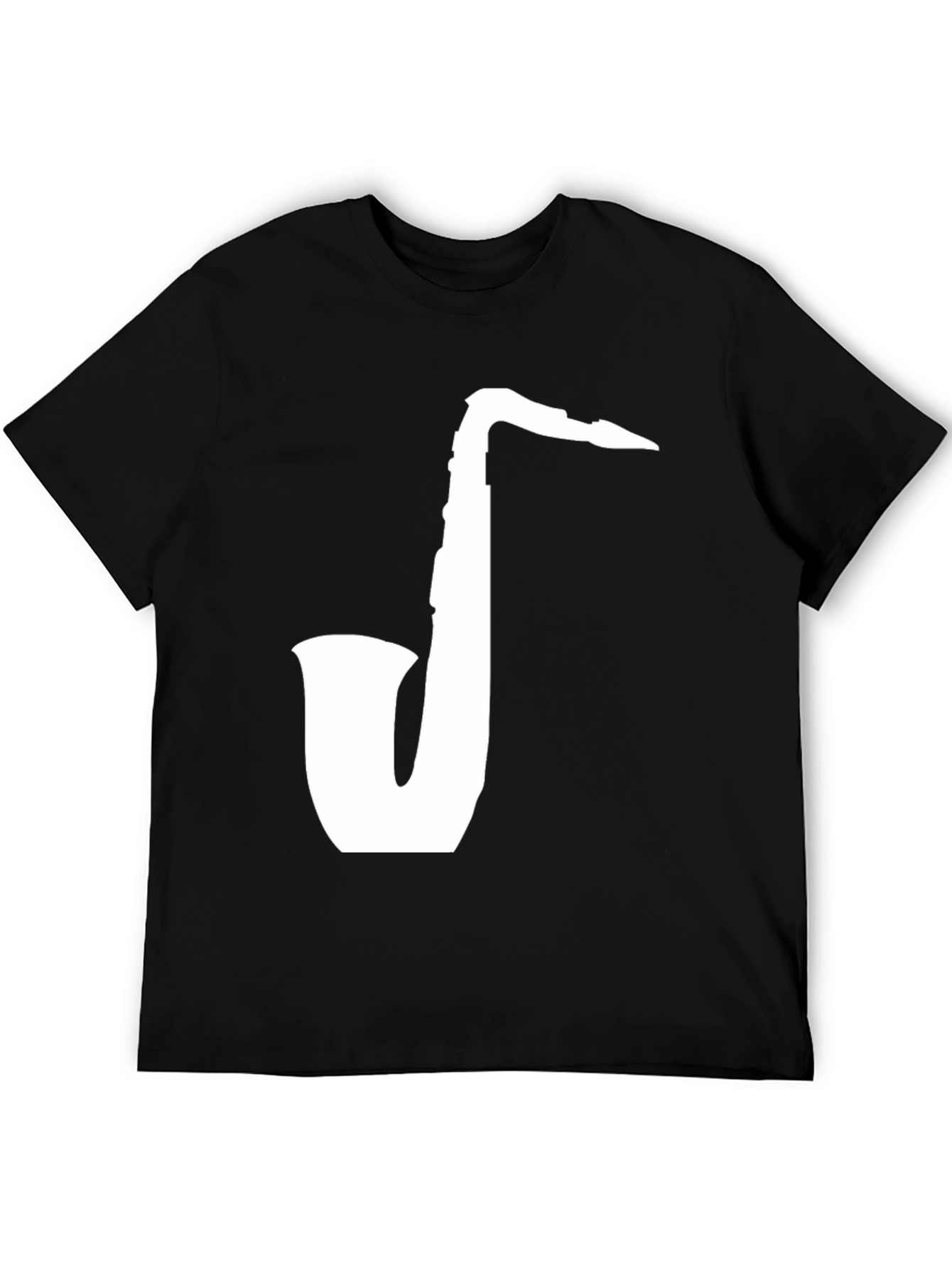 Saxophone Graphic Tee - Cool Music Lover Shirt