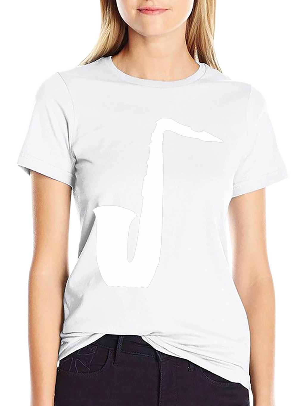Saxophone Graphic Tee - Cool Music Lover Shirt