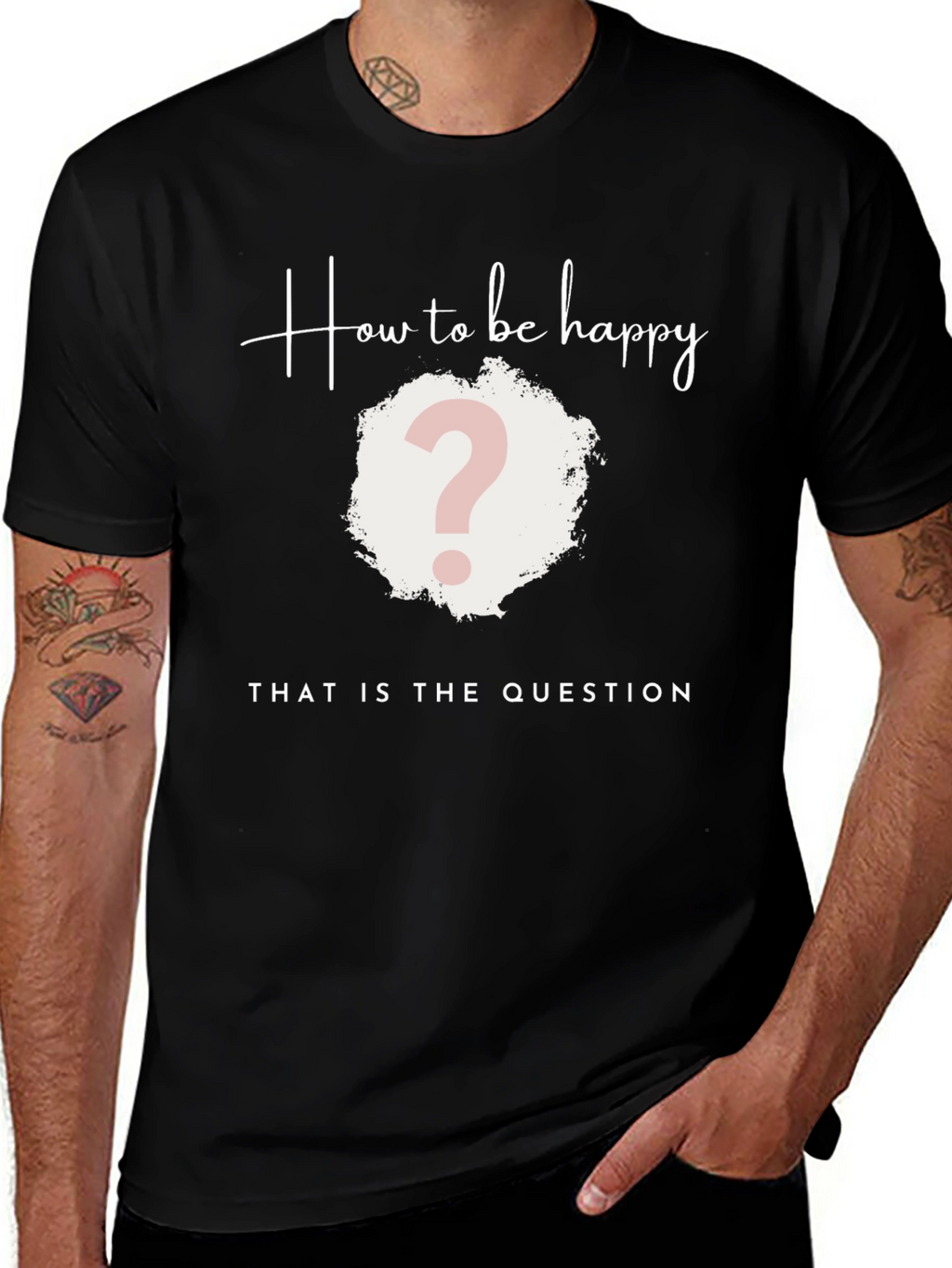 How to be Happy T-Shirt - The Question Tee
