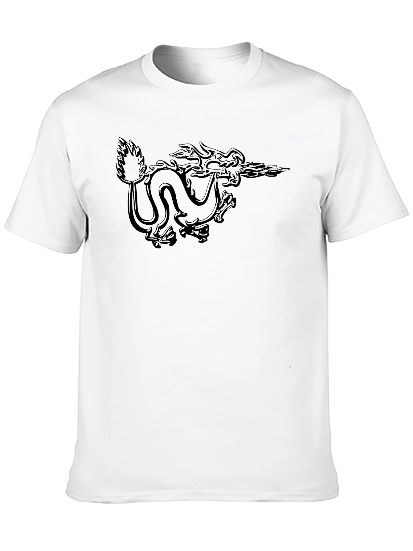 Black Dragon Graphic Tee - Mens Classic Fit