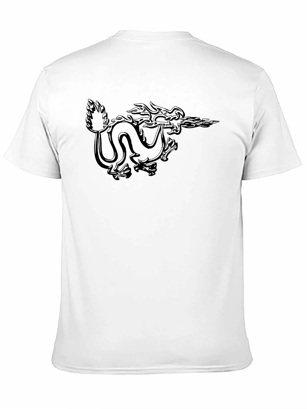 Black Dragon Graphic Tee - Mens Classic Fit