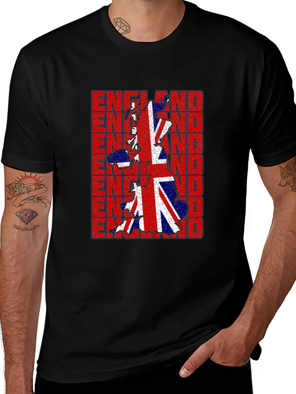 England Union Jack T-Shirt