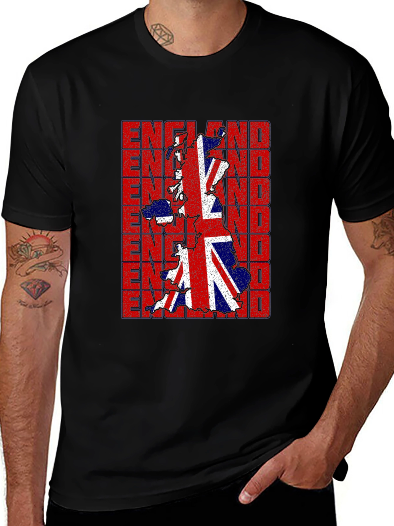 England Union Jack T-Shirt