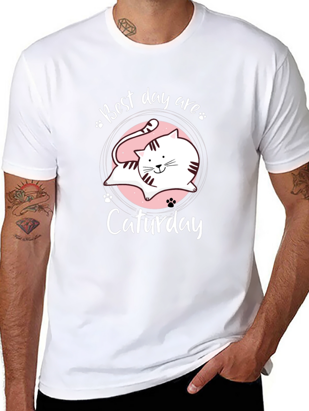 Caturday Cat T-Shirt - Best Day Ever!