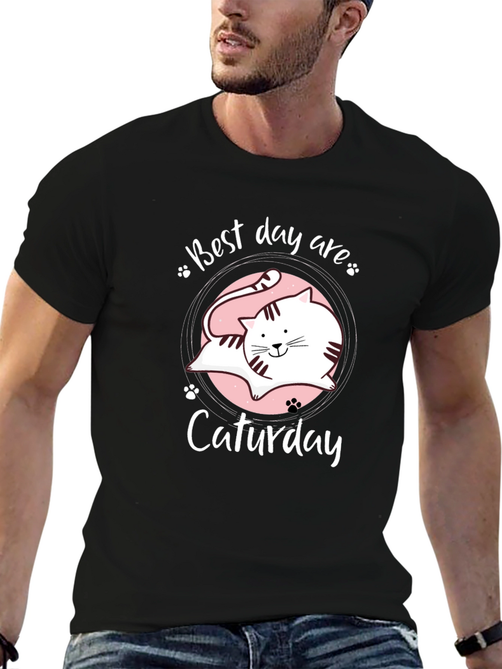 Caturday Cat T-Shirt - Best Day Ever!