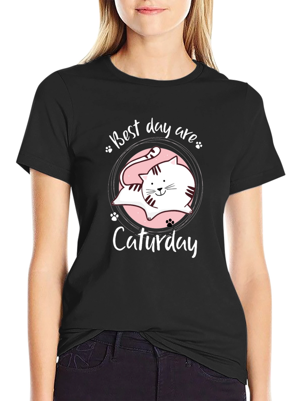 Caturday Cat T-Shirt - Best Day Ever!