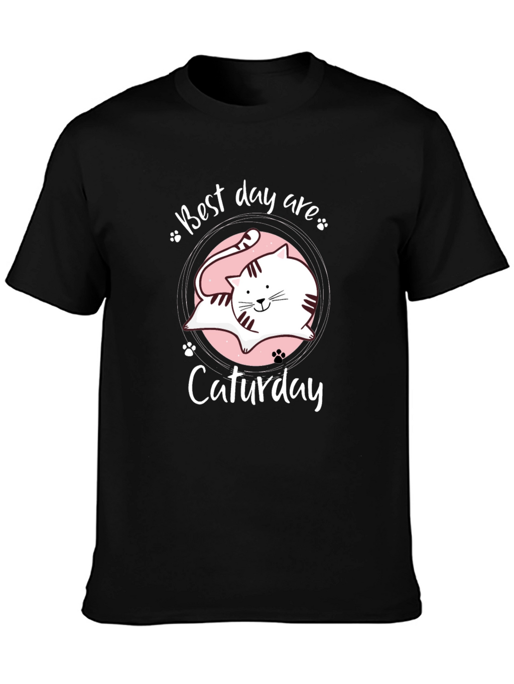Caturday Cat T-Shirt - Best Day Ever!