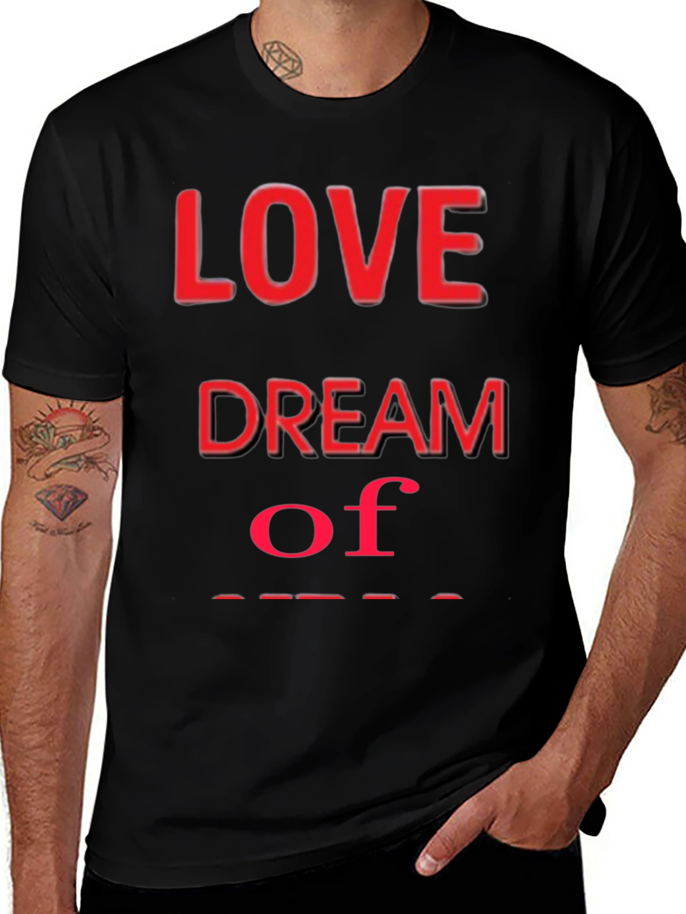 Love Dream T-Shirt - Stylish Graphic Tee