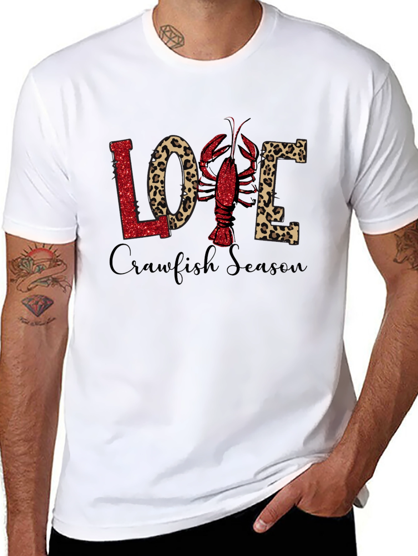 Crawfish Season Love Graphic Tee