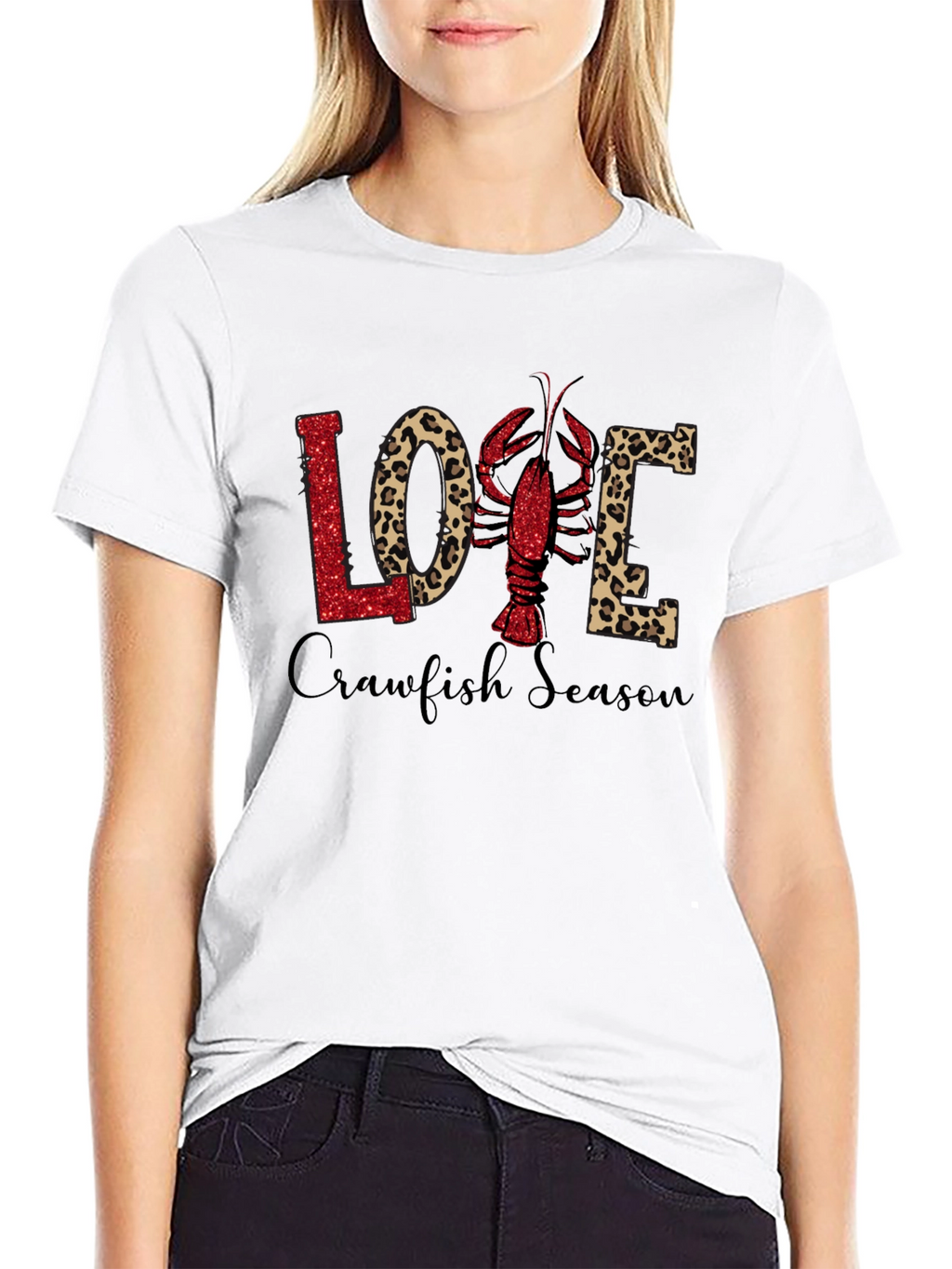 Crawfish Season Love Graphic Tee