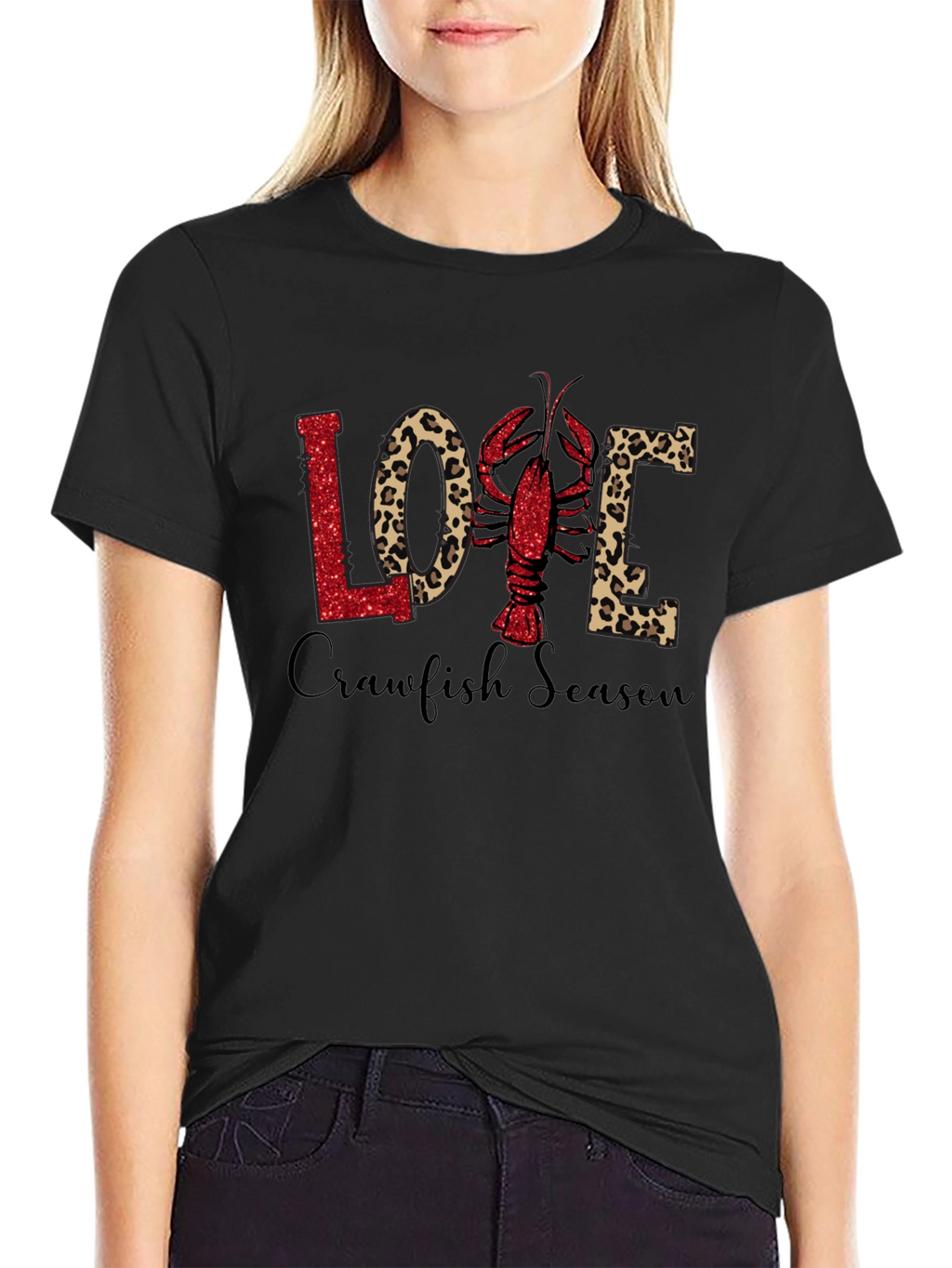 Crawfish Season Love Graphic Tee