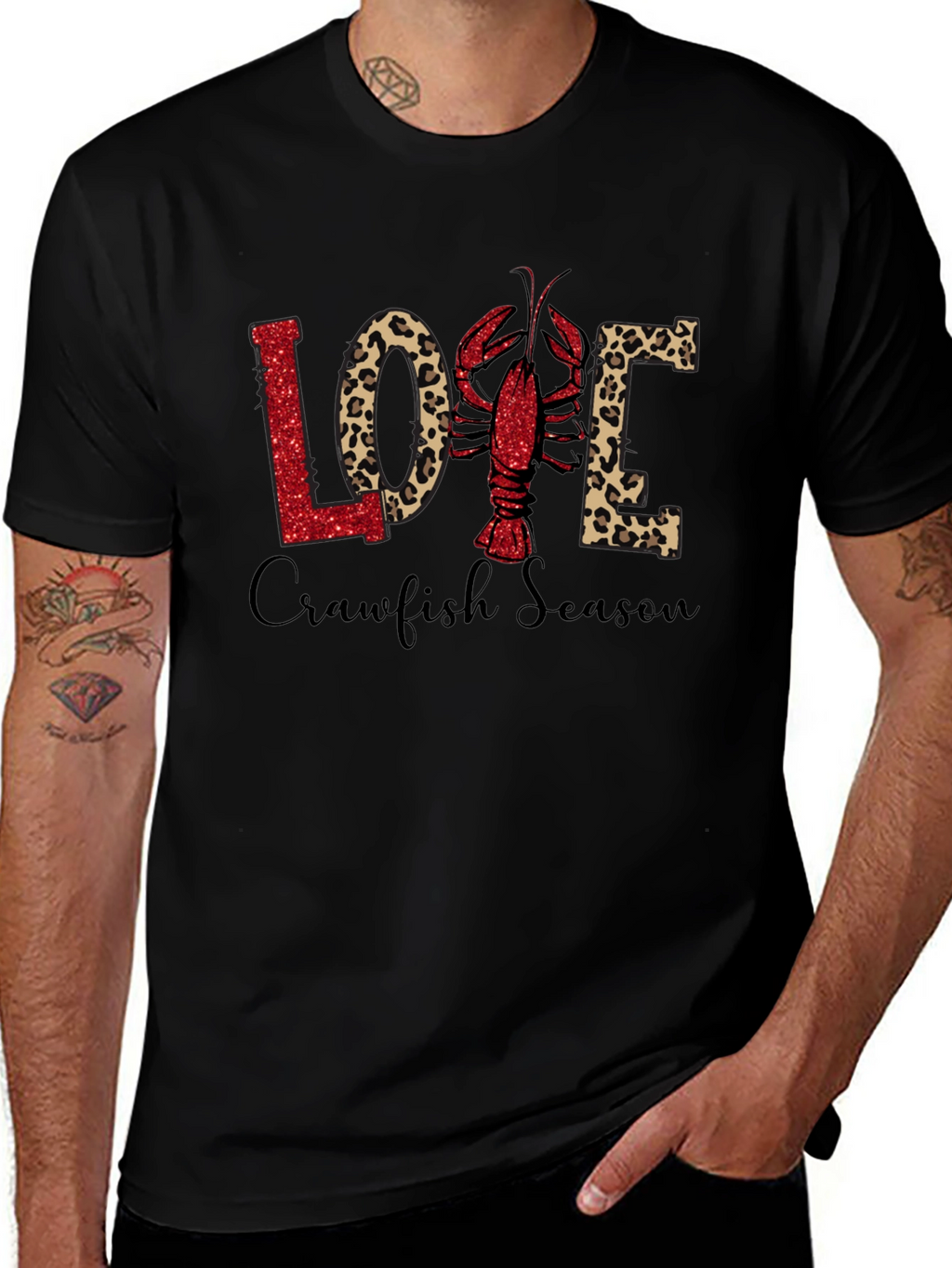 Crawfish Season Love Graphic Tee