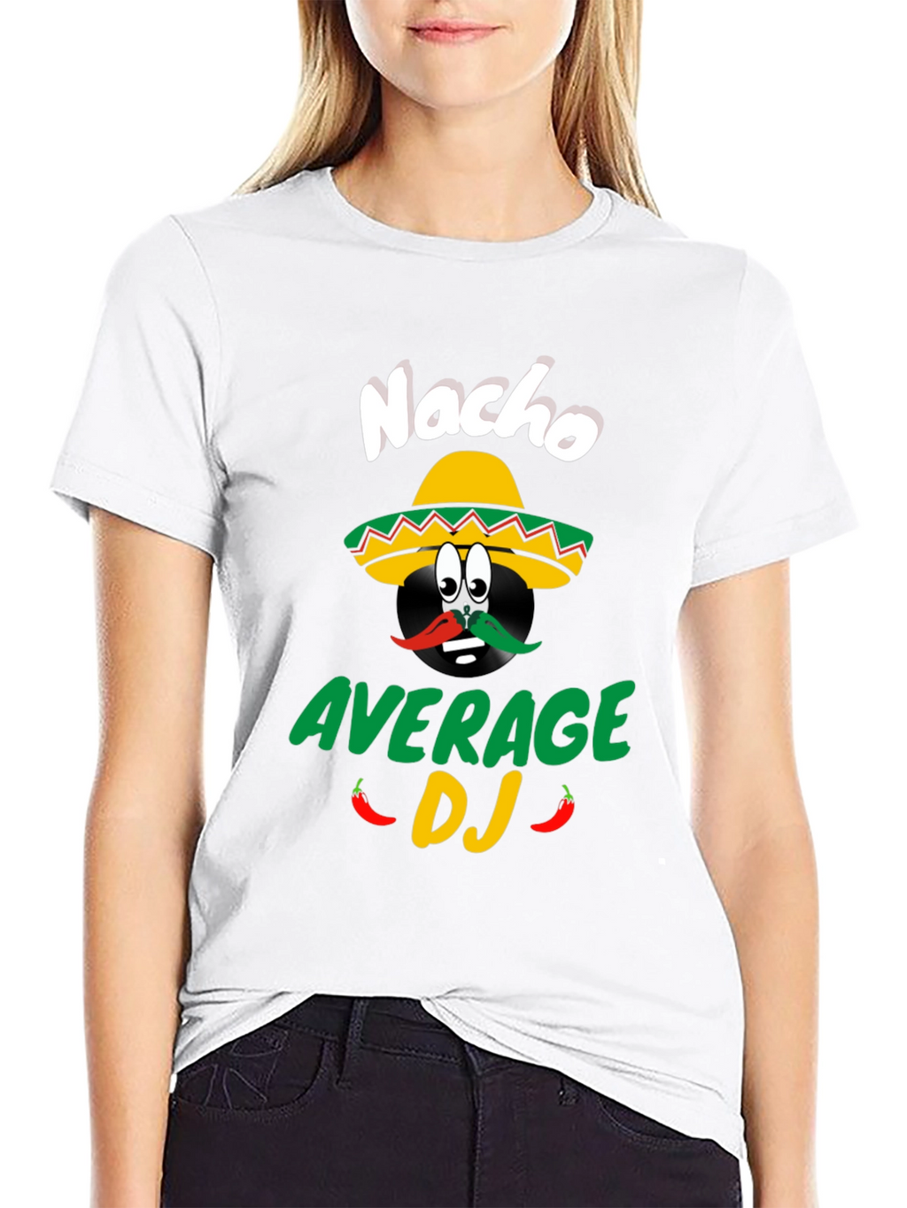 Nacho Average DJ Graphic Tee