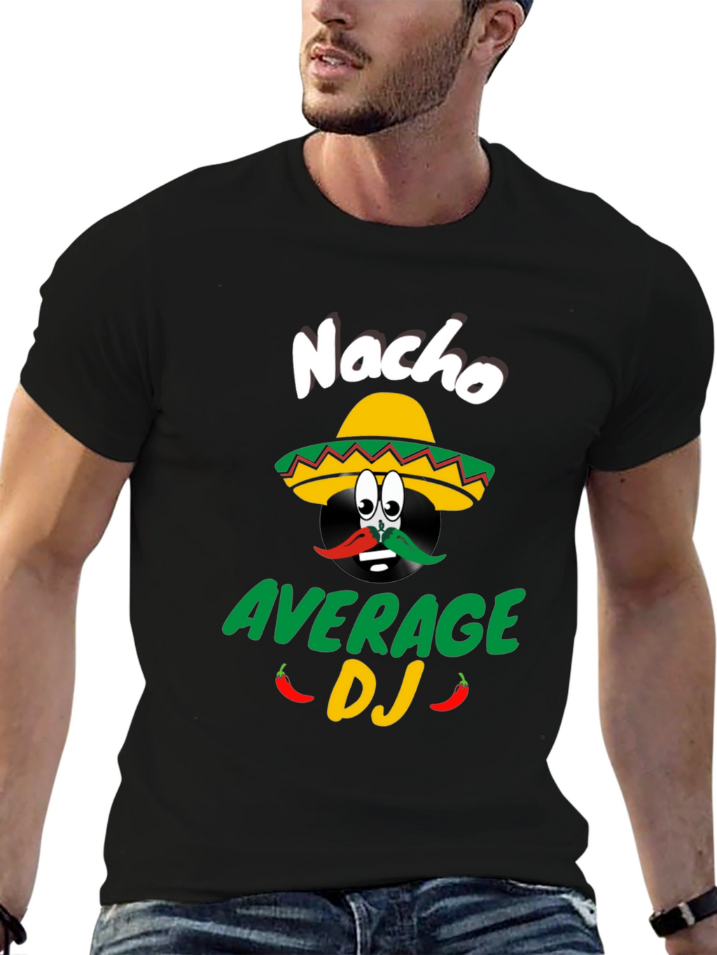 Nacho Average DJ Graphic Tee