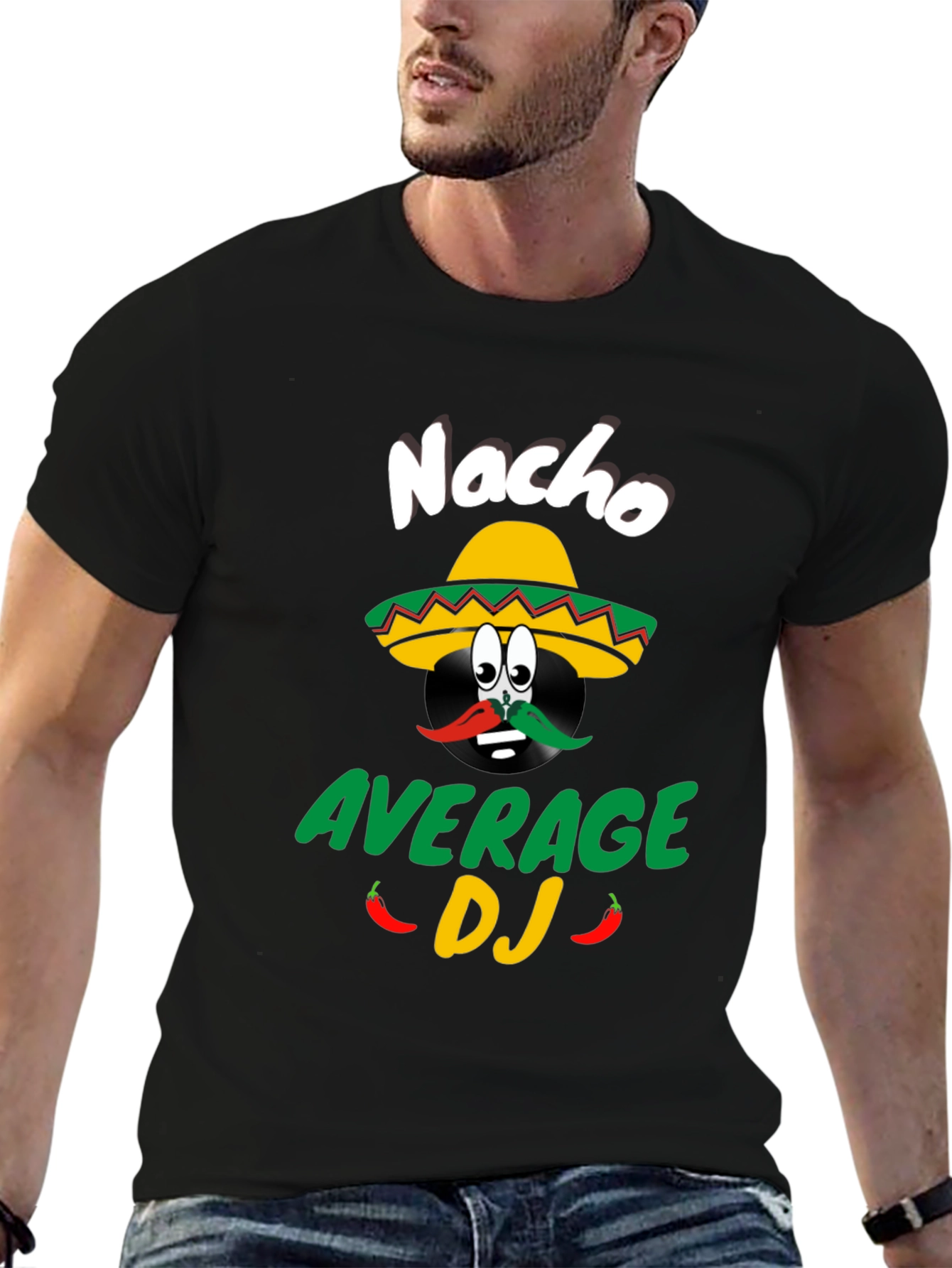 Nacho Average DJ Graphic Tee