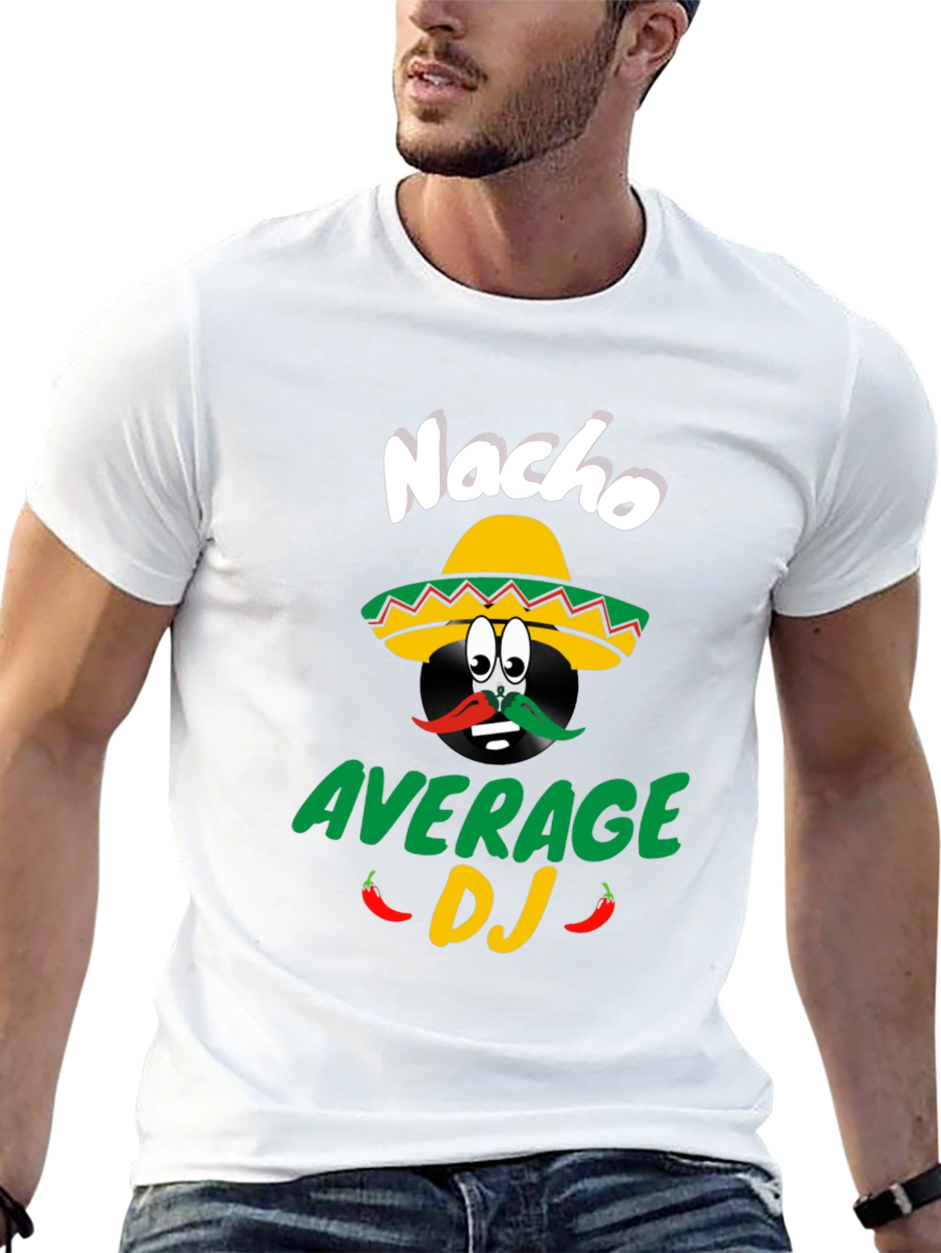 Nacho Average DJ Graphic Tee
