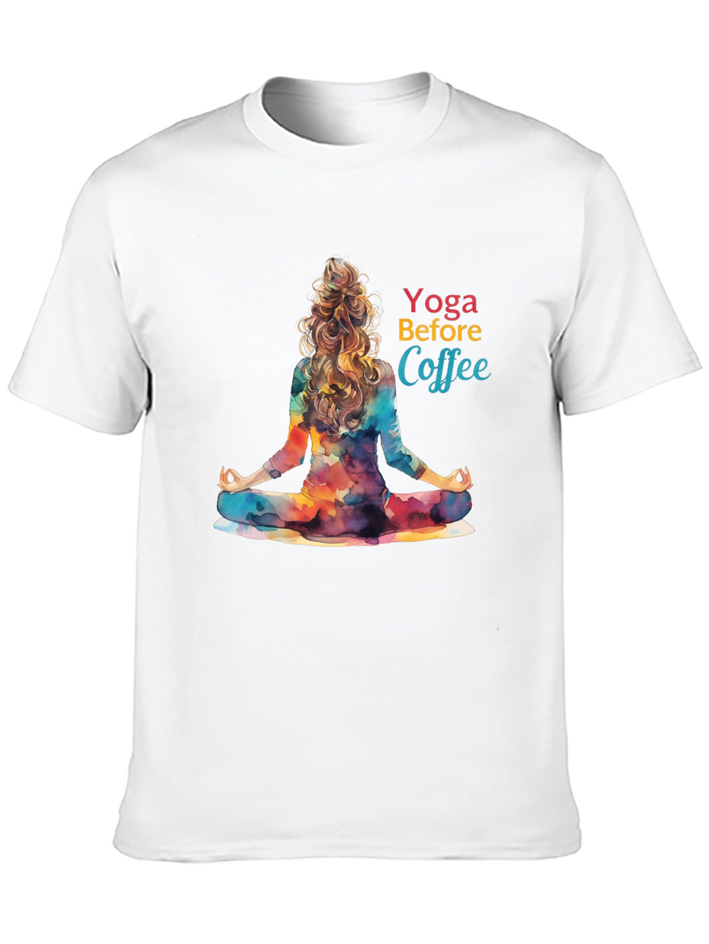 Yoga Before Coffee Graphic Tee