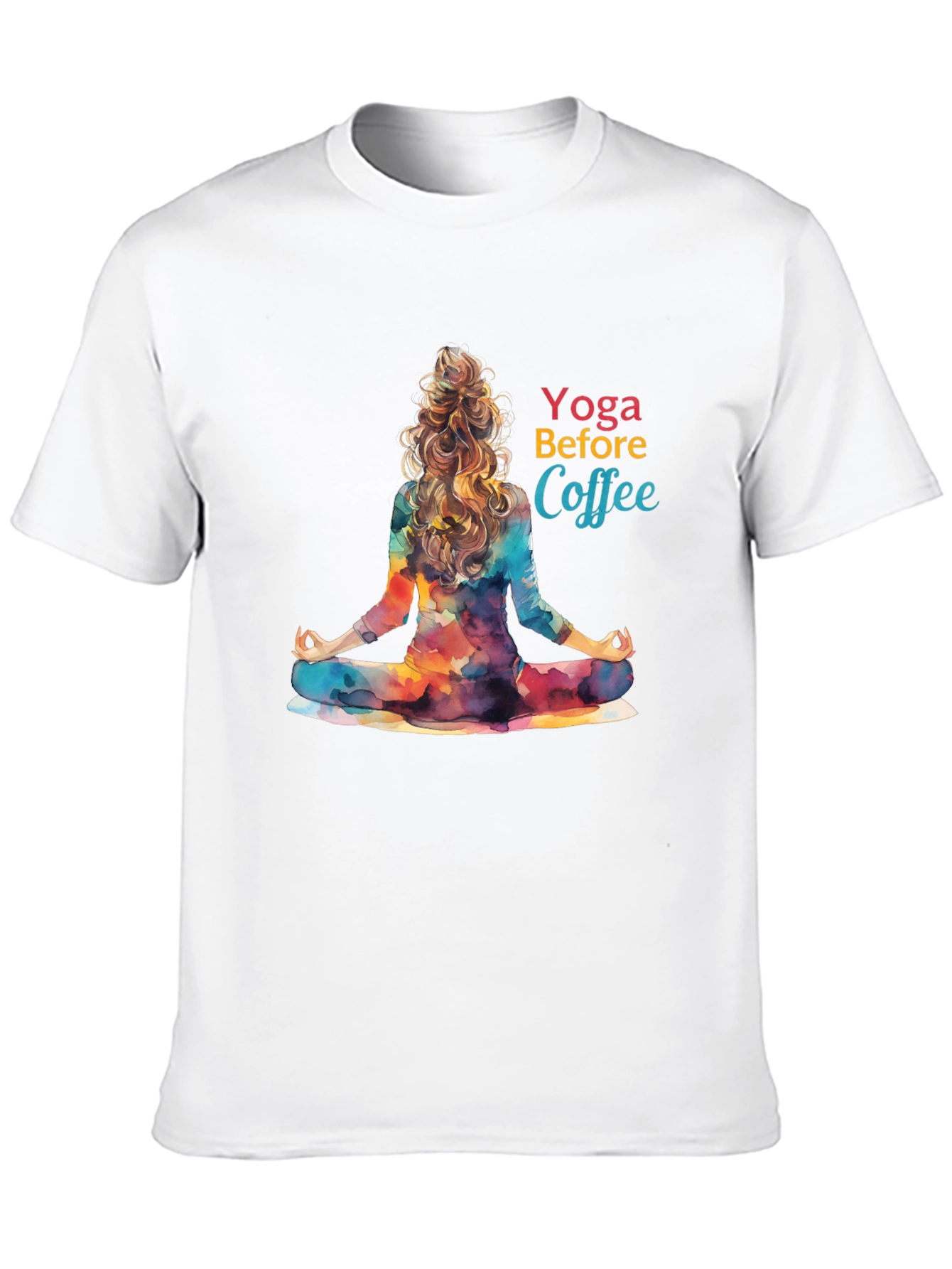 Yoga Before Coffee Graphic Tee