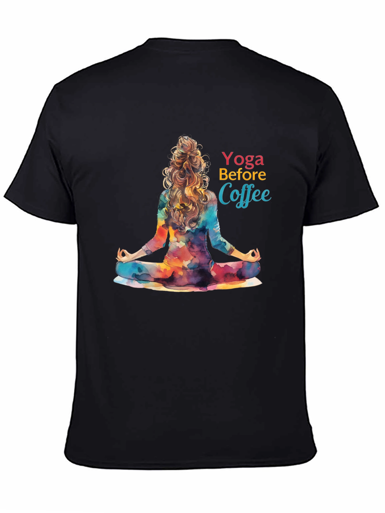 Yoga Before Coffee Graphic Tee