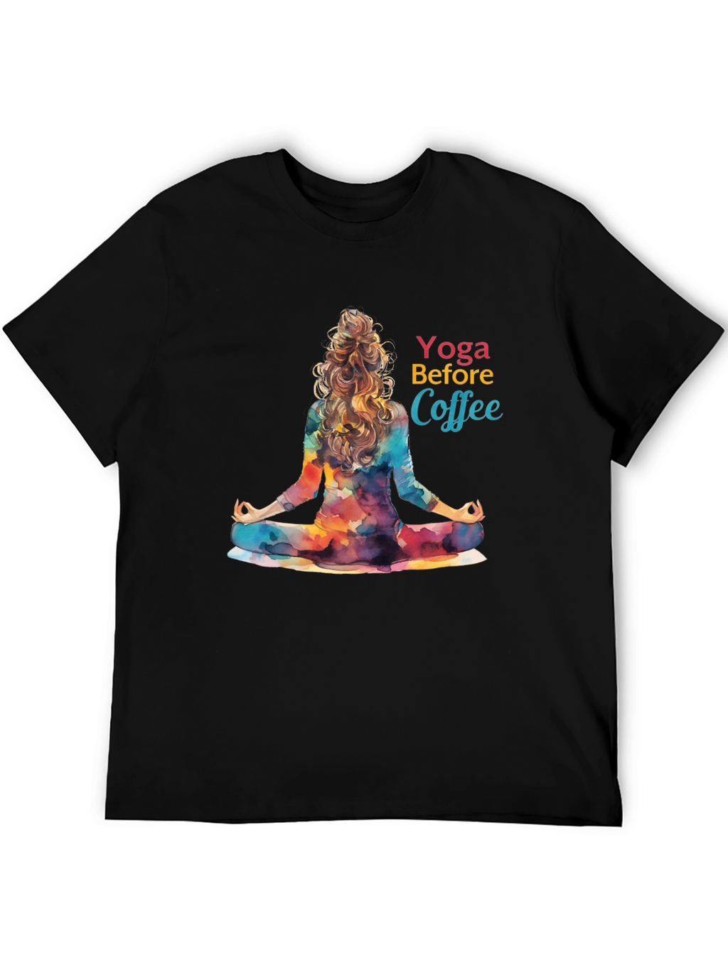 Yoga Before Coffee Graphic Tee