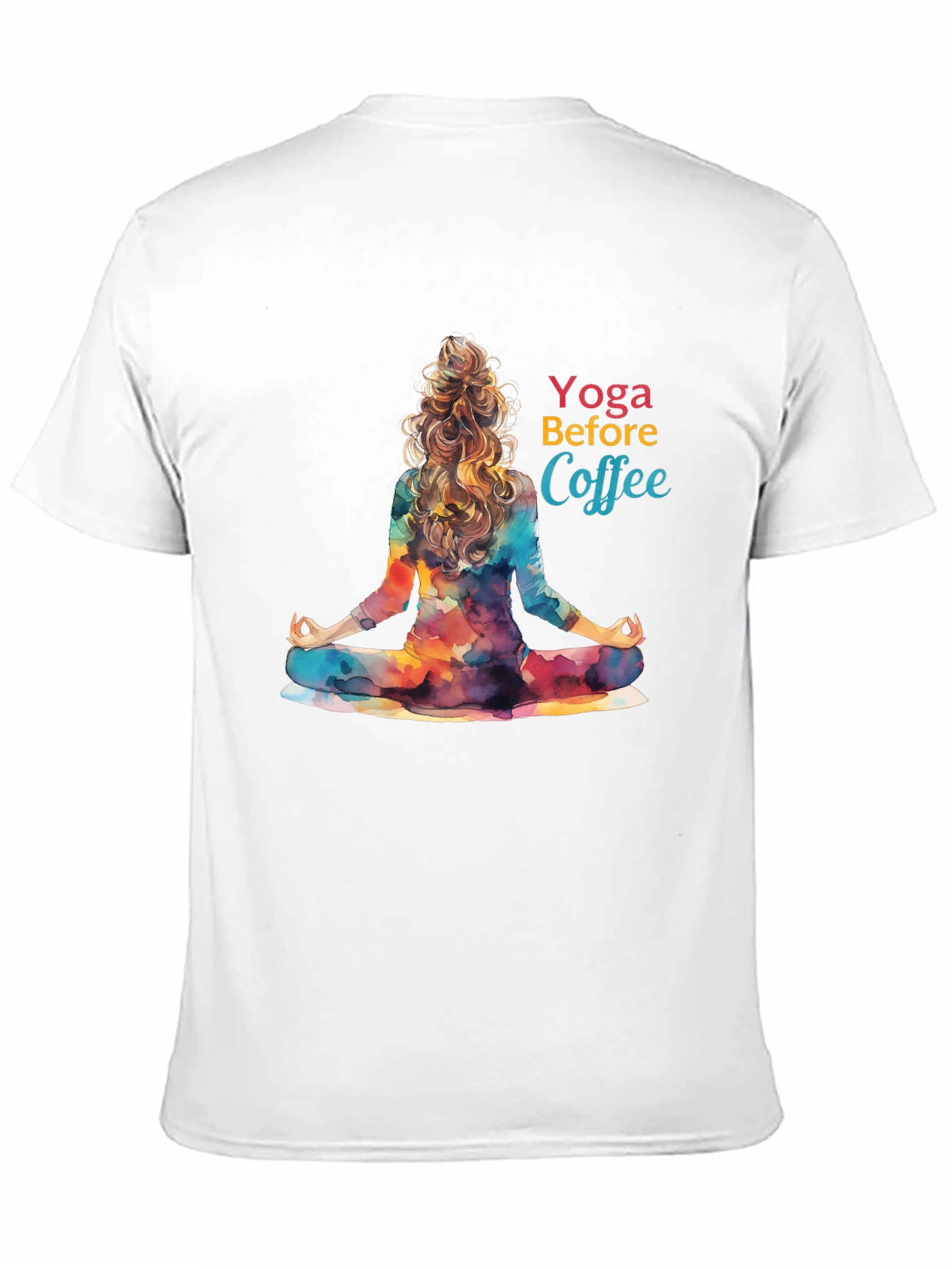 Yoga Before Coffee Graphic Tee