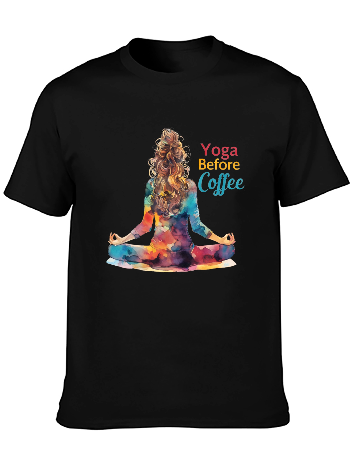 Yoga Before Coffee Graphic Tee