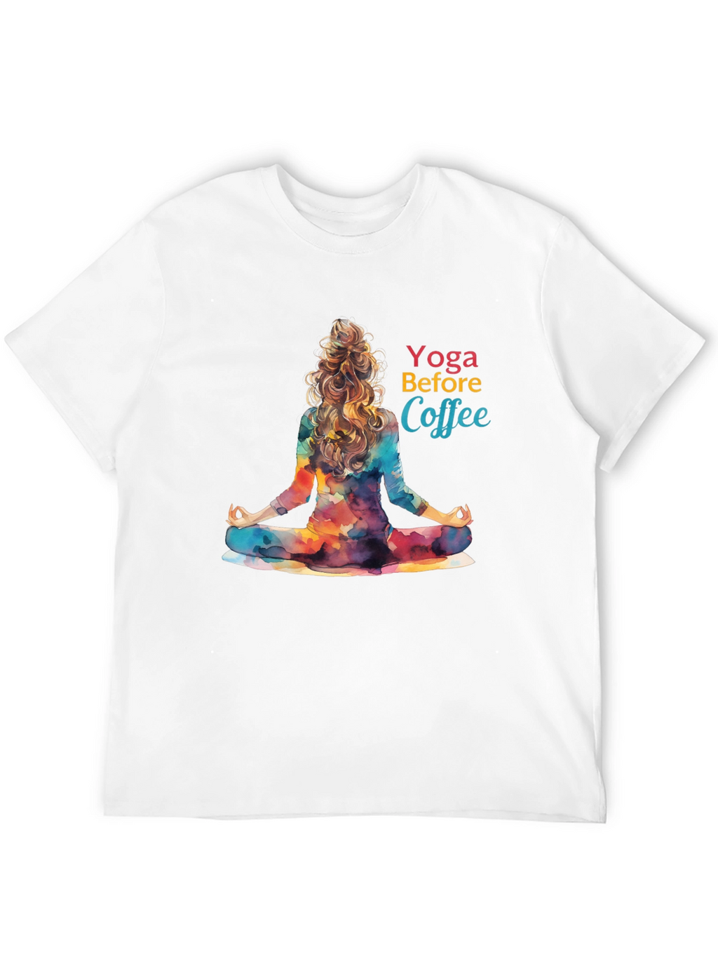 Yoga Before Coffee Graphic Tee