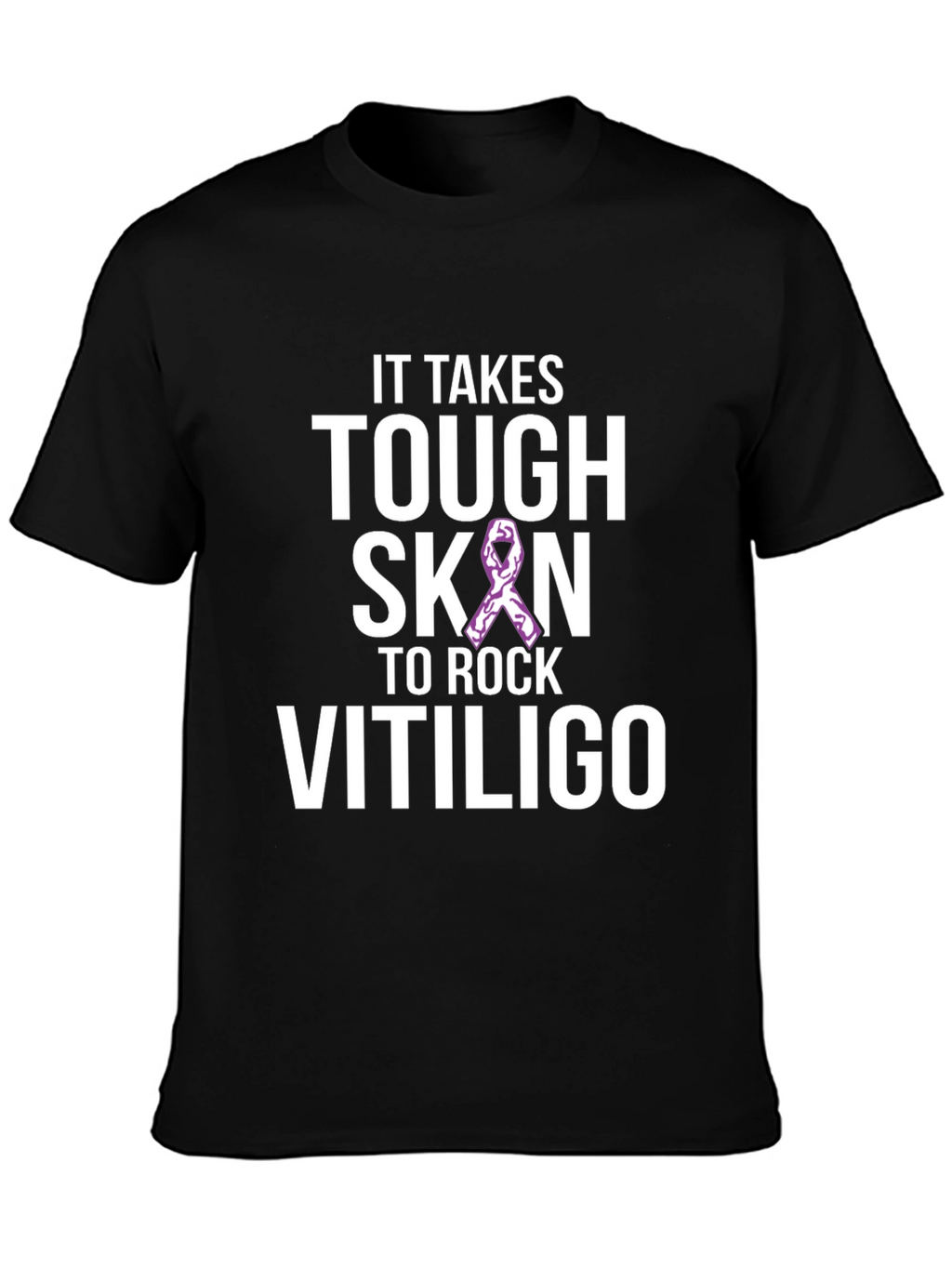 Tough Skin to Rock Vitiligo Awareness T-Shirt