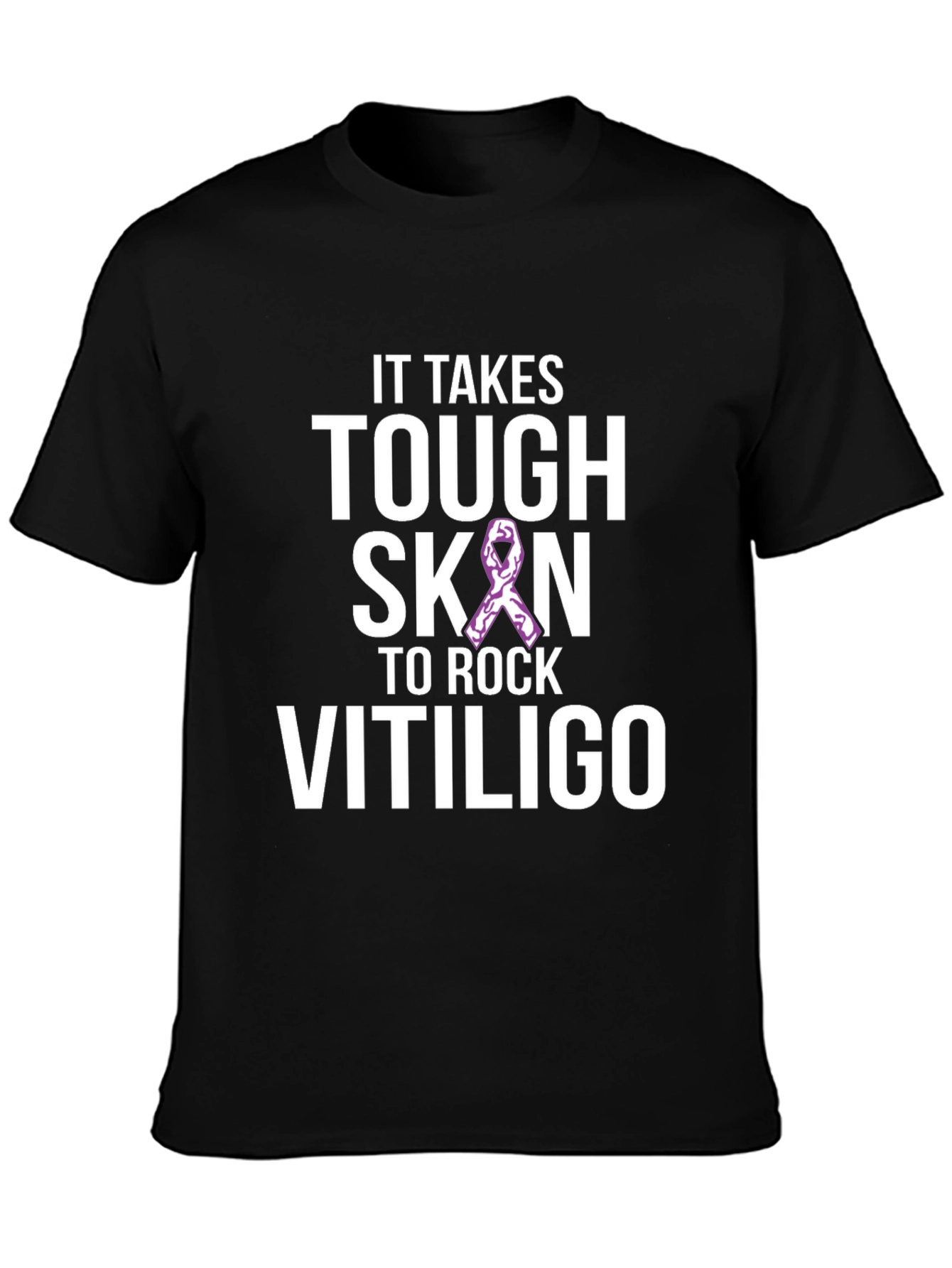 Tough Skin to Rock Vitiligo Awareness T-Shirt
