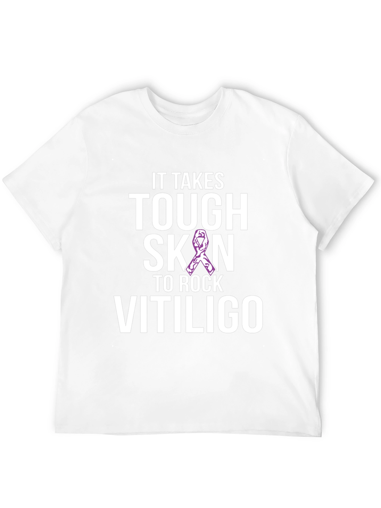 Tough Skin to Rock Vitiligo Awareness T-Shirt