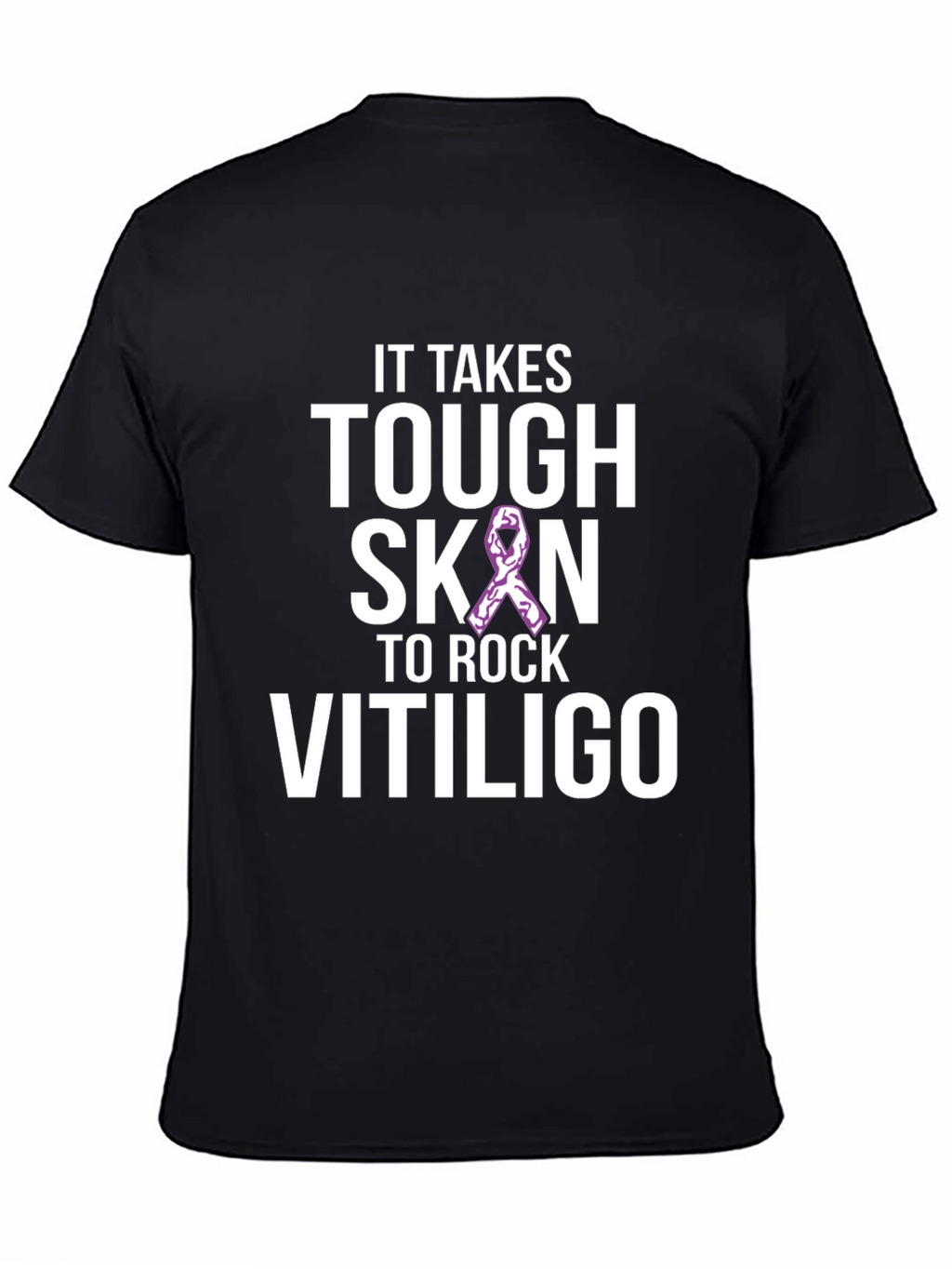 Tough Skin to Rock Vitiligo Awareness T-Shirt