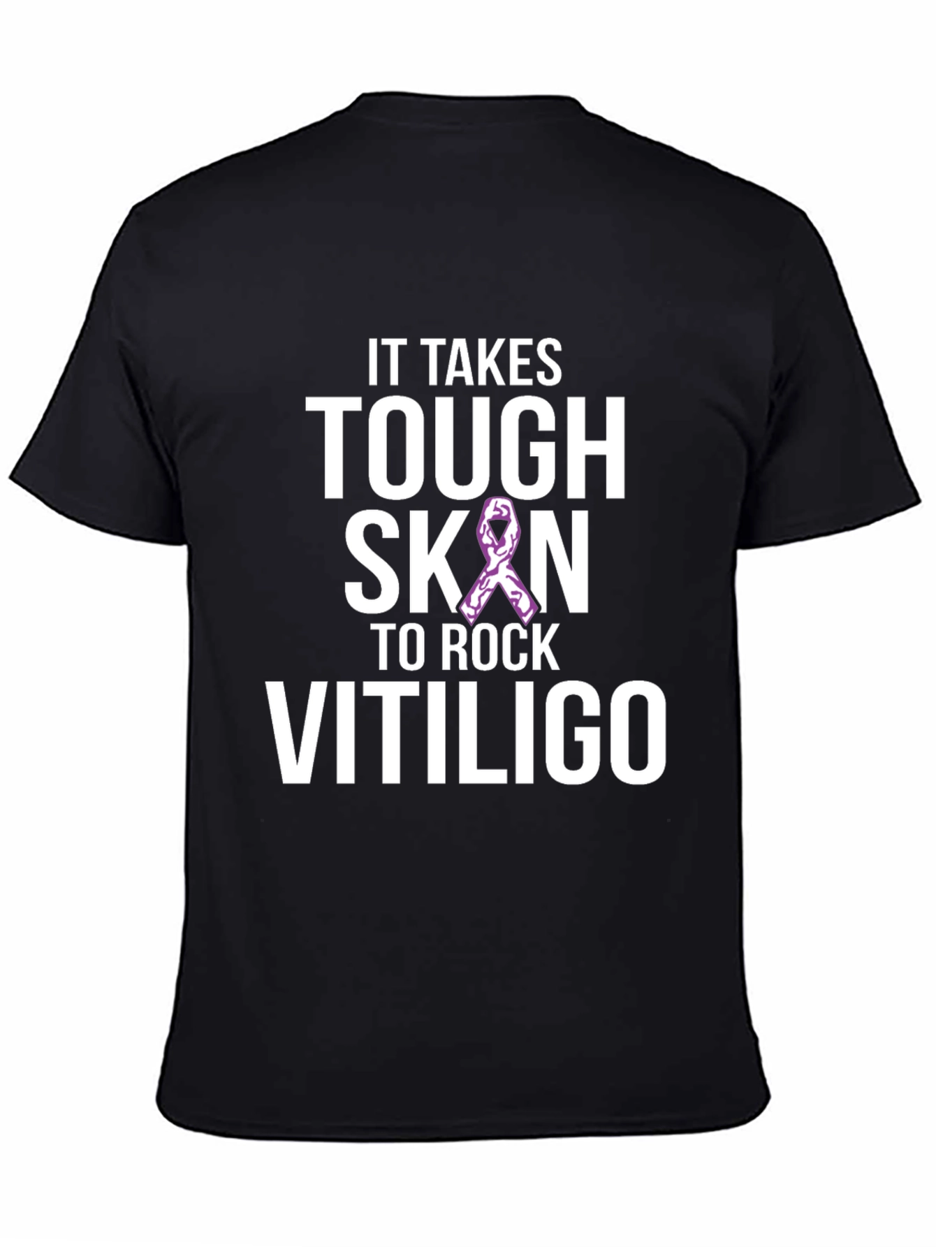 Tough Skin to Rock Vitiligo Awareness T-Shirt