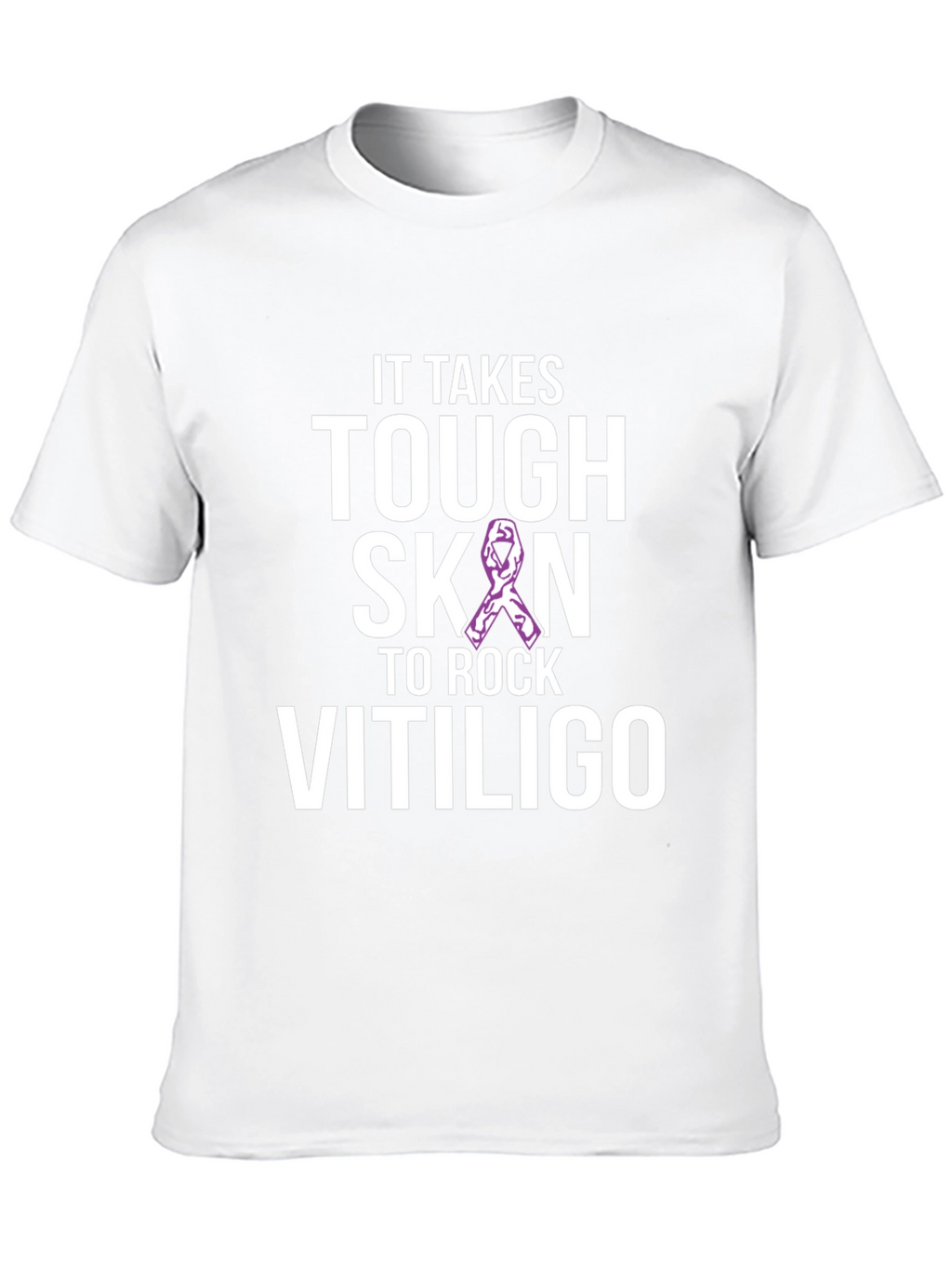 Tough Skin to Rock Vitiligo Awareness T-Shirt