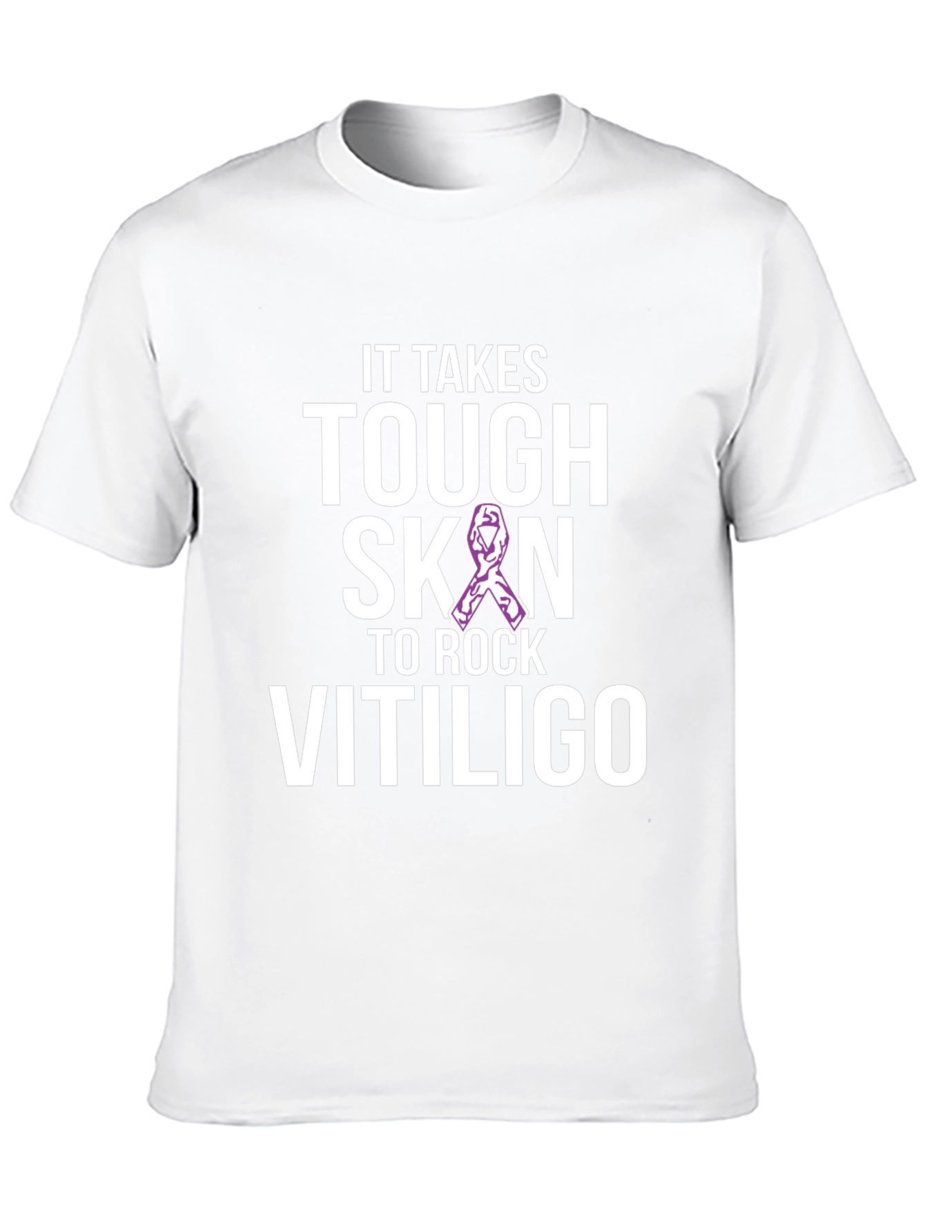 Tough Skin to Rock Vitiligo Awareness T-Shirt
