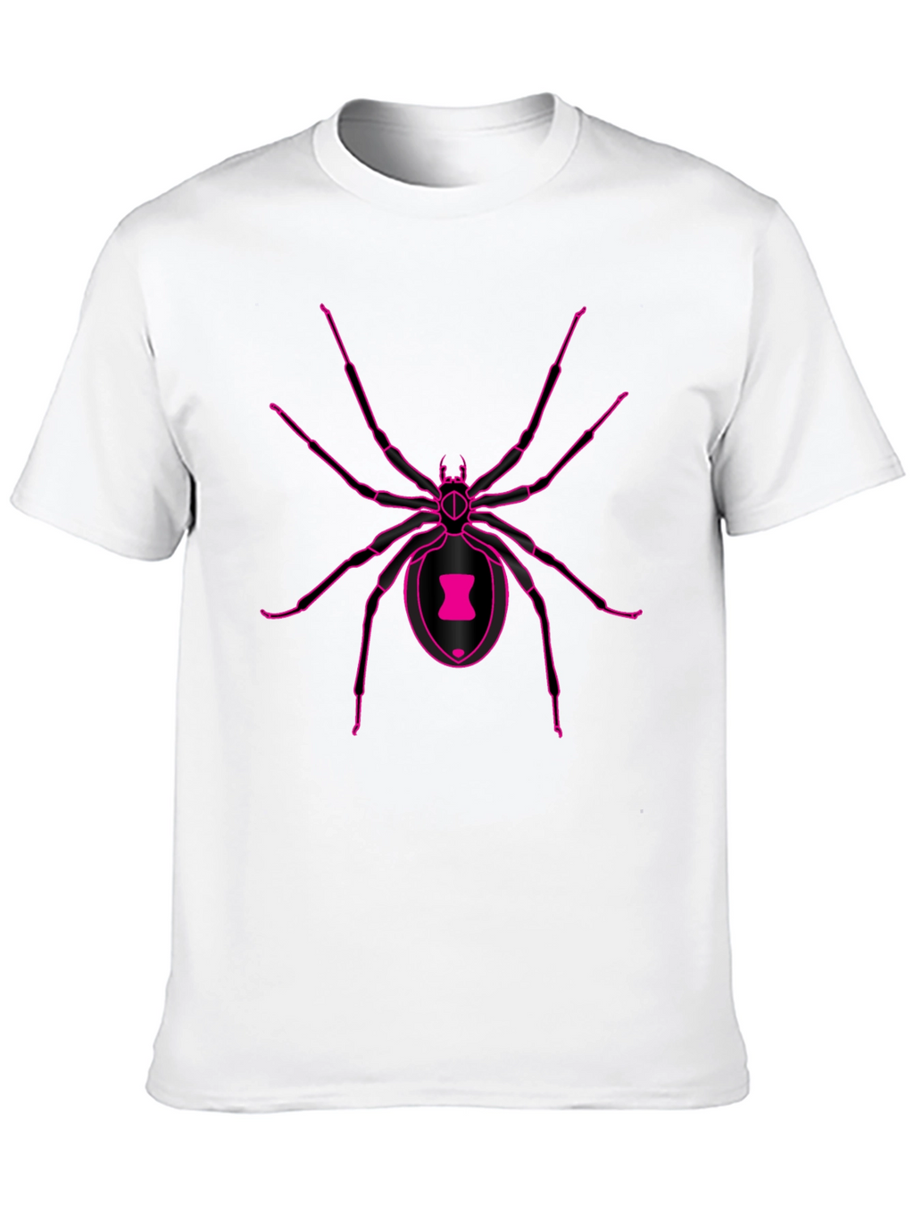 Black Widow Spider Graphic Tee - Mens