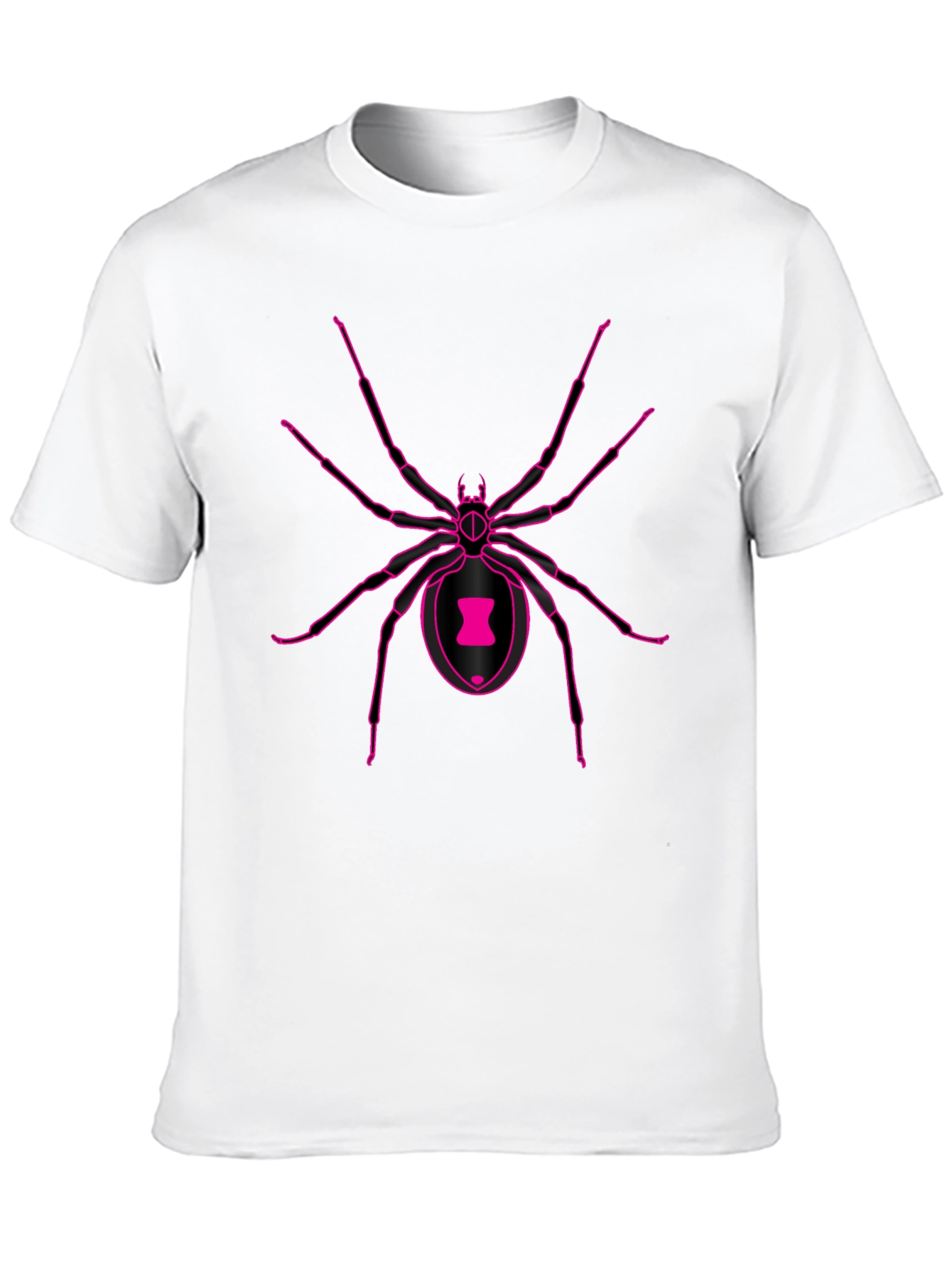 Black Widow Spider Graphic Tee - Mens