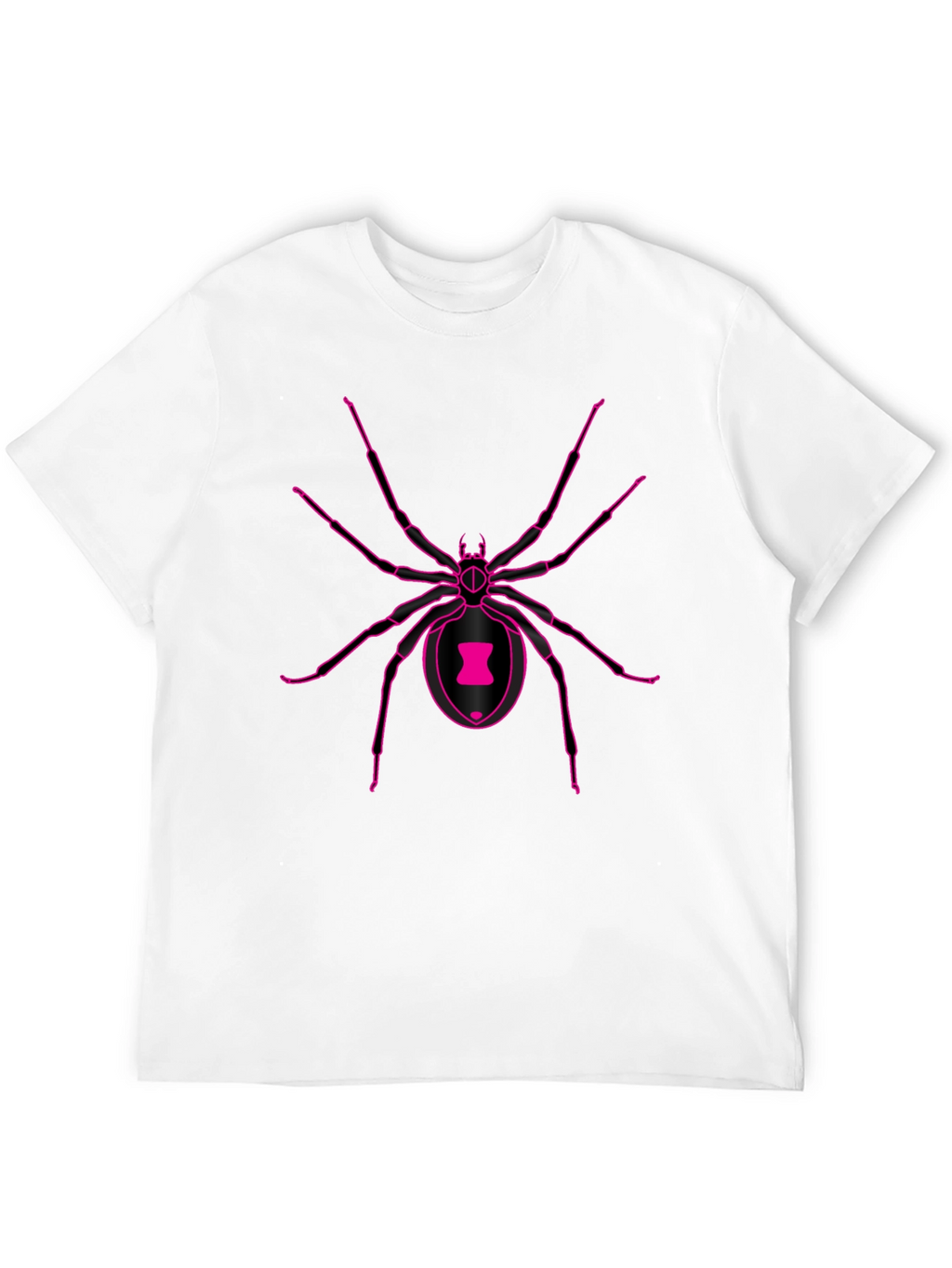 Black Widow Spider Graphic Tee - Mens