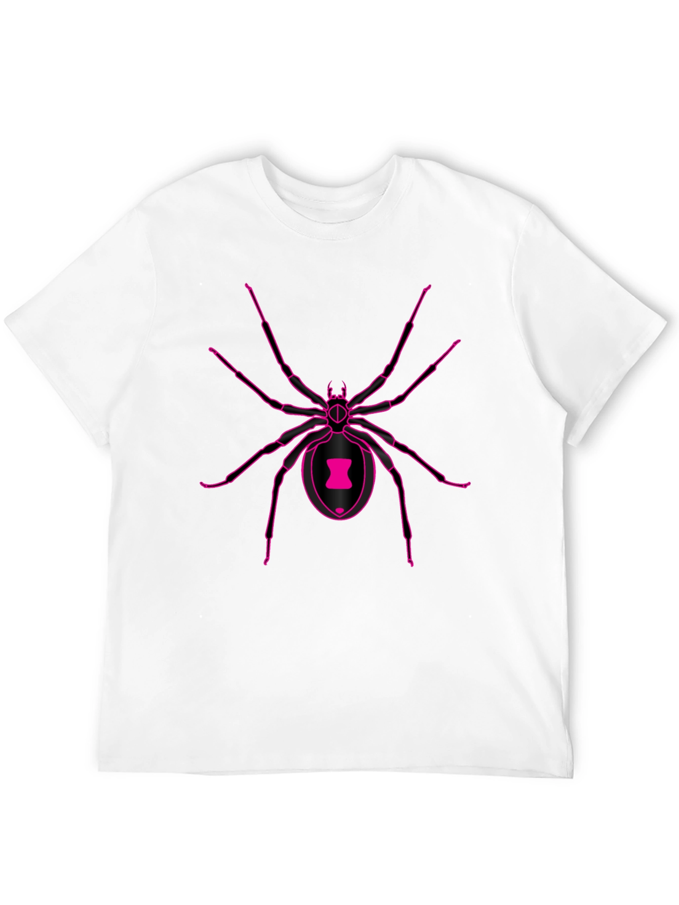 Black Widow Spider Graphic Tee - Mens