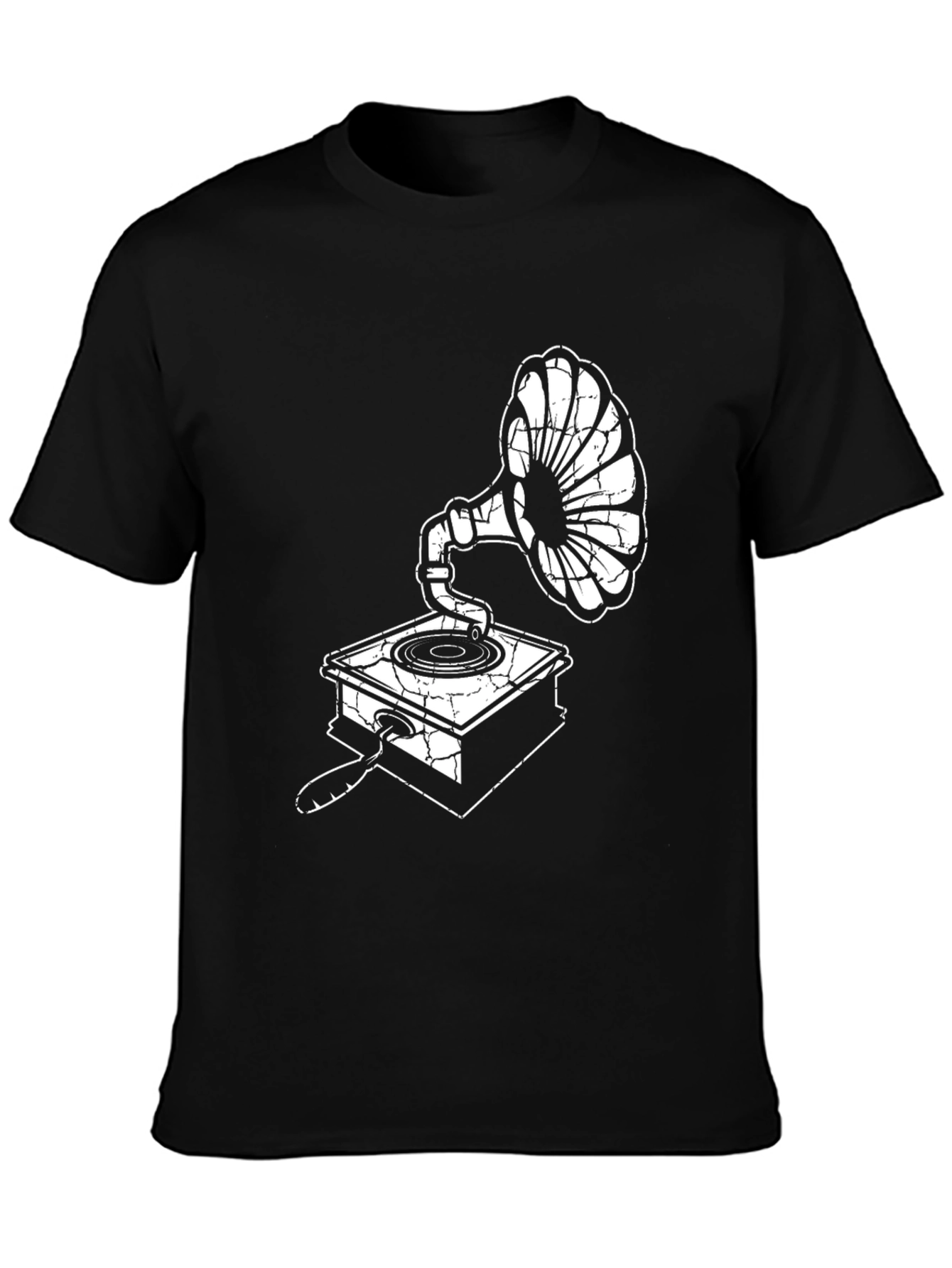 Vintage Phonograph Graphic T-Shirt