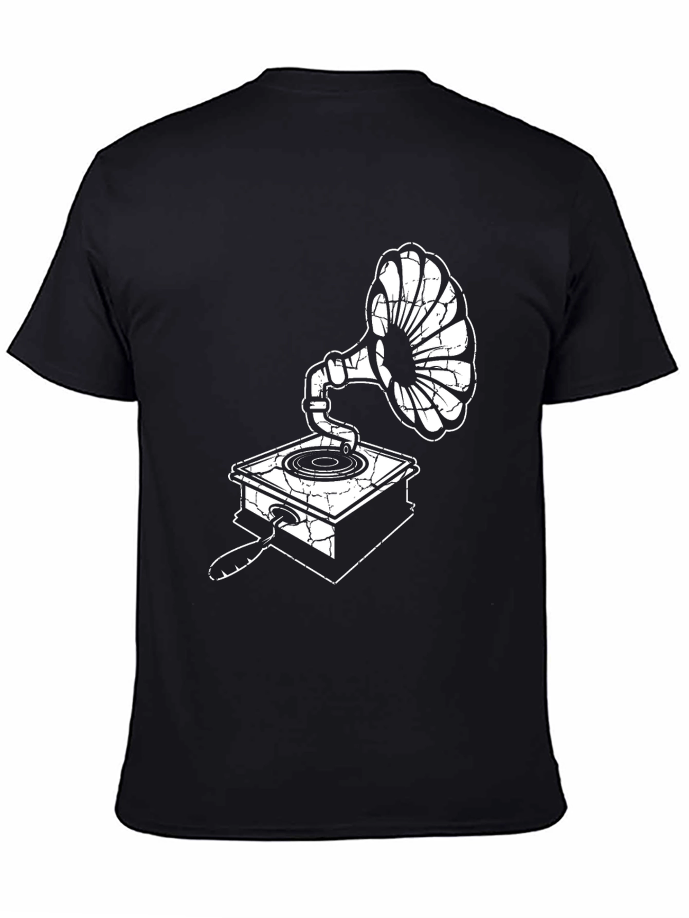 Vintage Phonograph Graphic T-Shirt