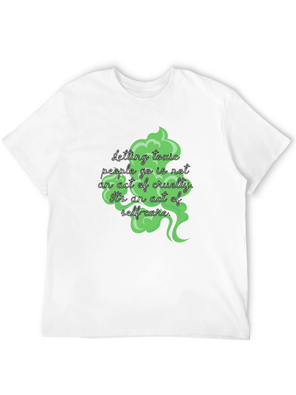 Toxic People Self-Care Black T-Shirt
