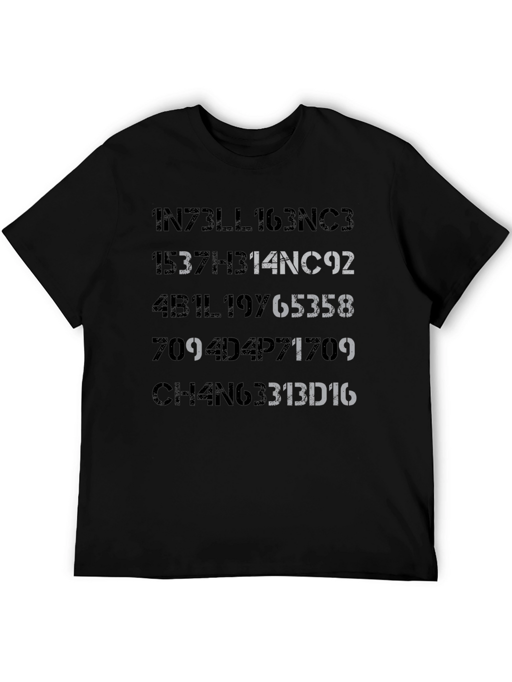 Intelligence T-Shirt - Coded Design Tee