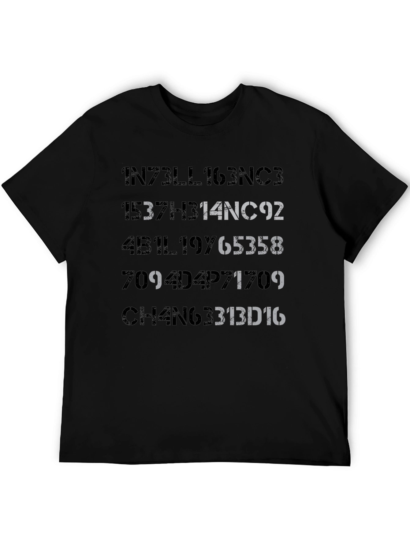 Intelligence T-Shirt - Coded Design Tee