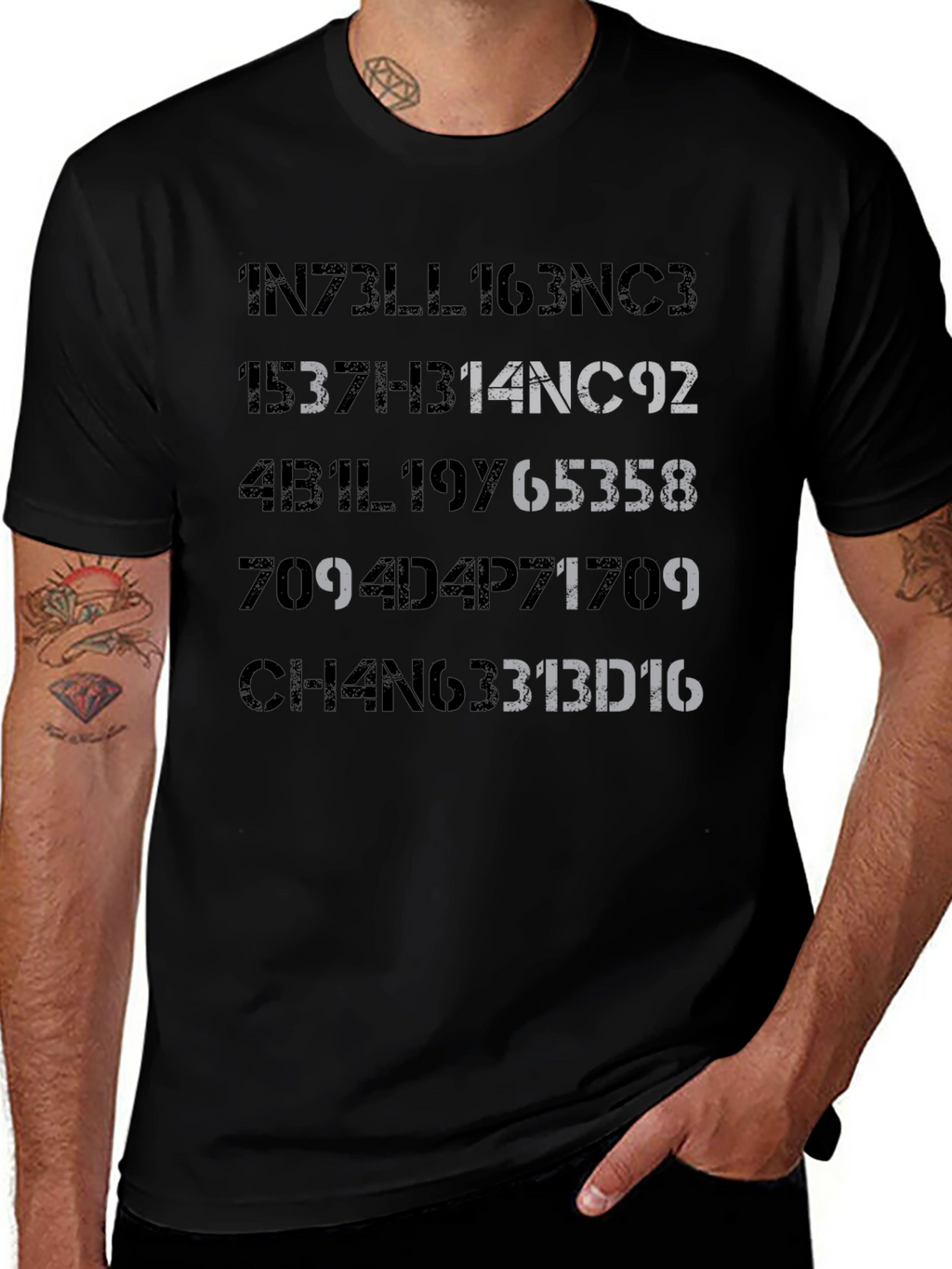 Intelligence T-Shirt - Coded Design Tee